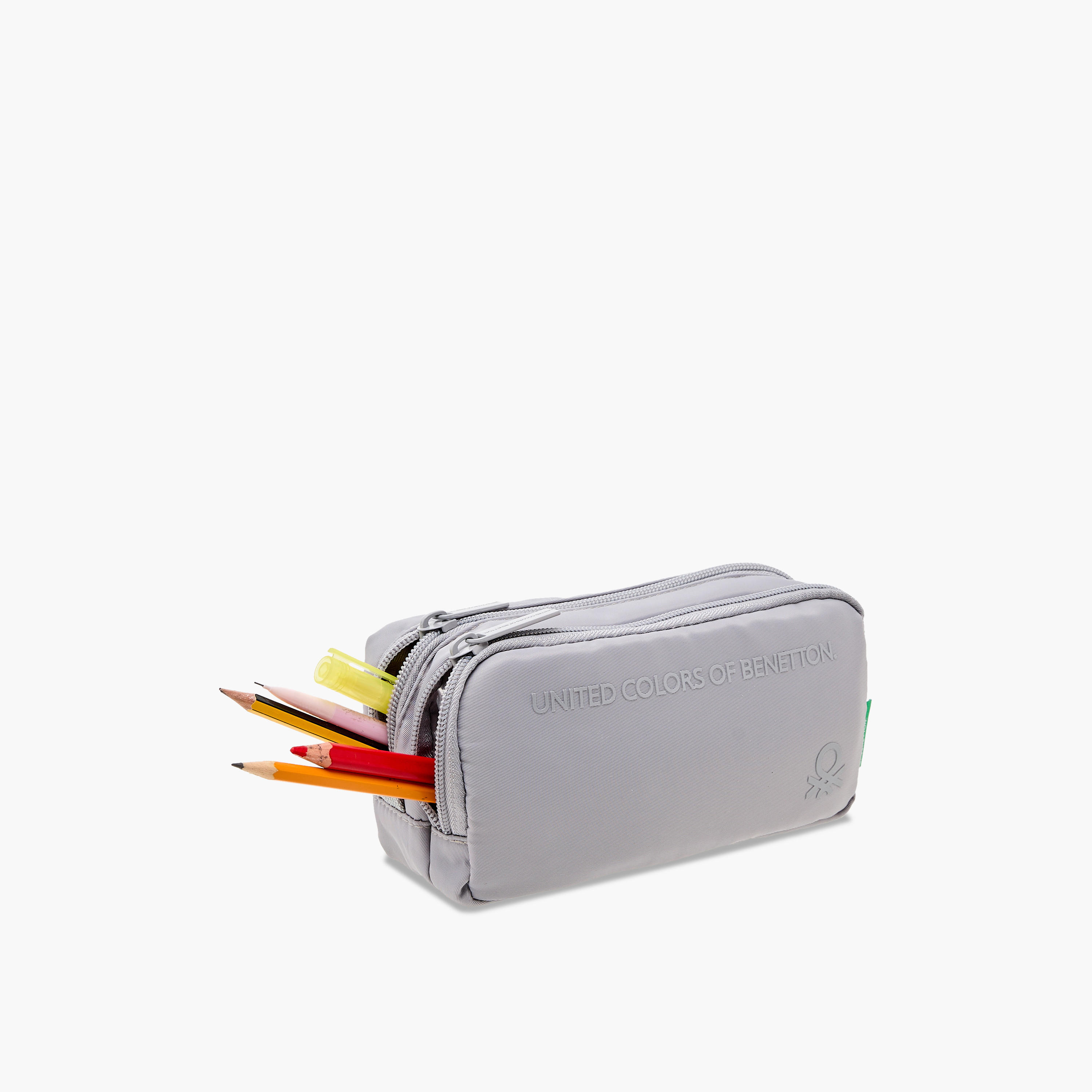 UCB Solid 2-Compartment Pencil Pouch with Zip Closure-school-stationery-pencilcases-image-5