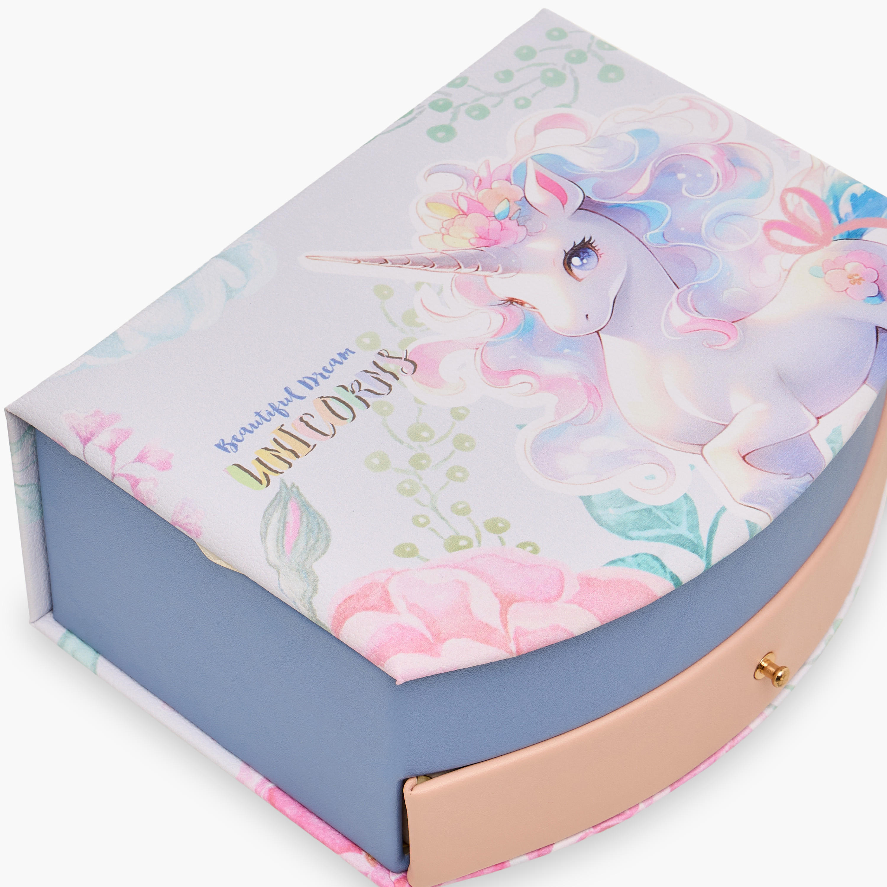Unicorn Print Jewellery Organiser - 21x17x9 cms-women-watchesandjewellery-jewellery-storage-image-6