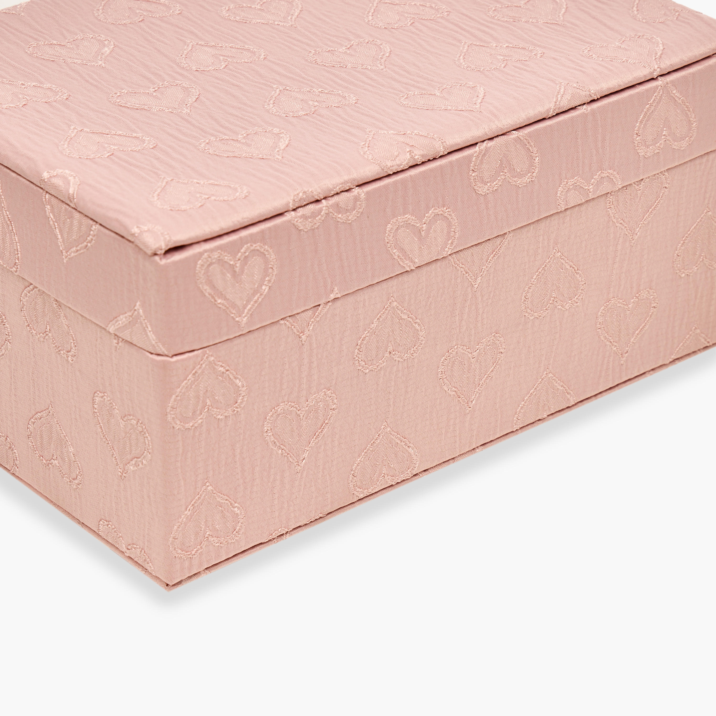 Heart Textured Jewellery Organiser -  21x15x9 cms-women-watchesandjewellery-jewellery-storage-image-5