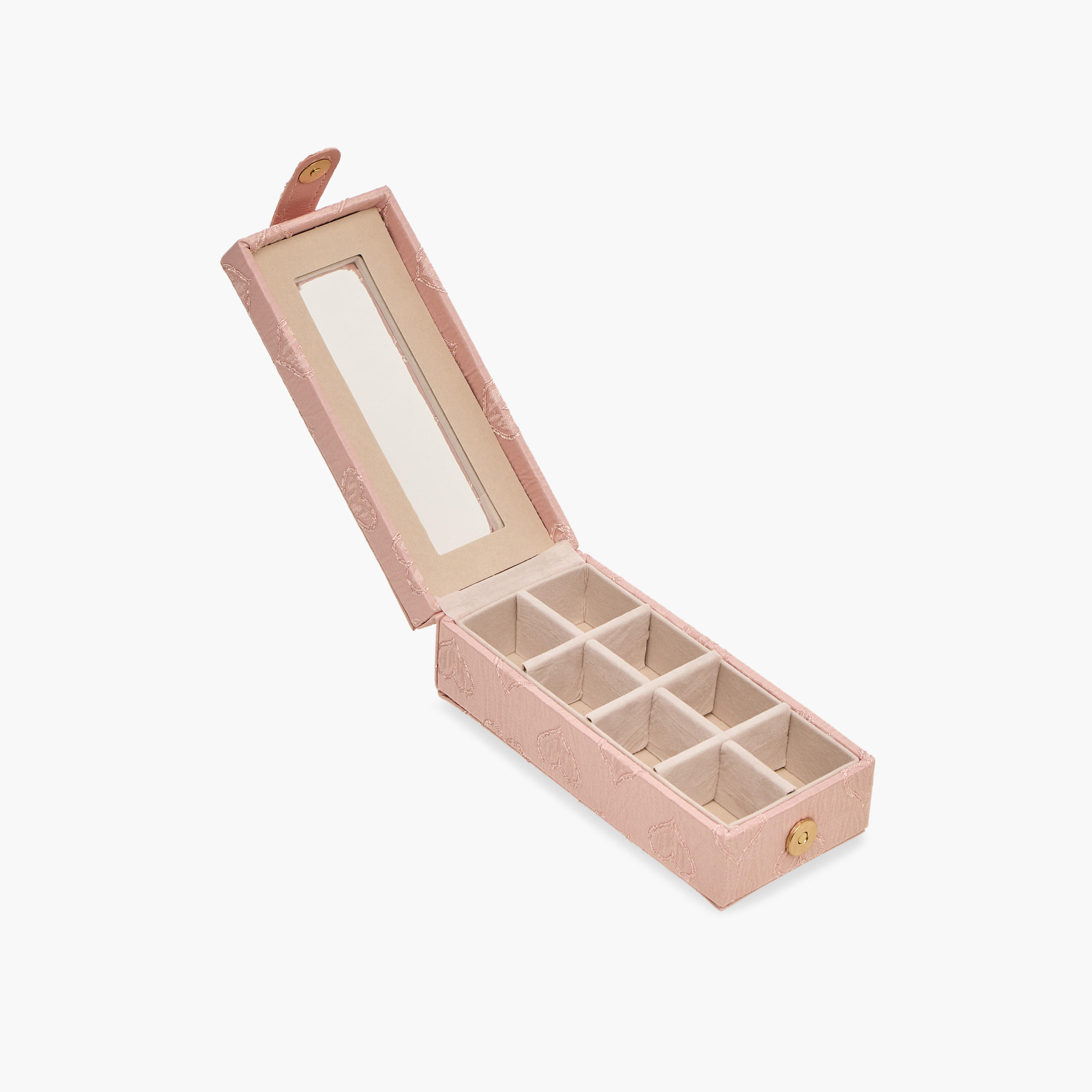 Heart Print Jewellery Organiser - 16x8x5 cms-women-watchesandjewellery-jewellery-storage-image-2