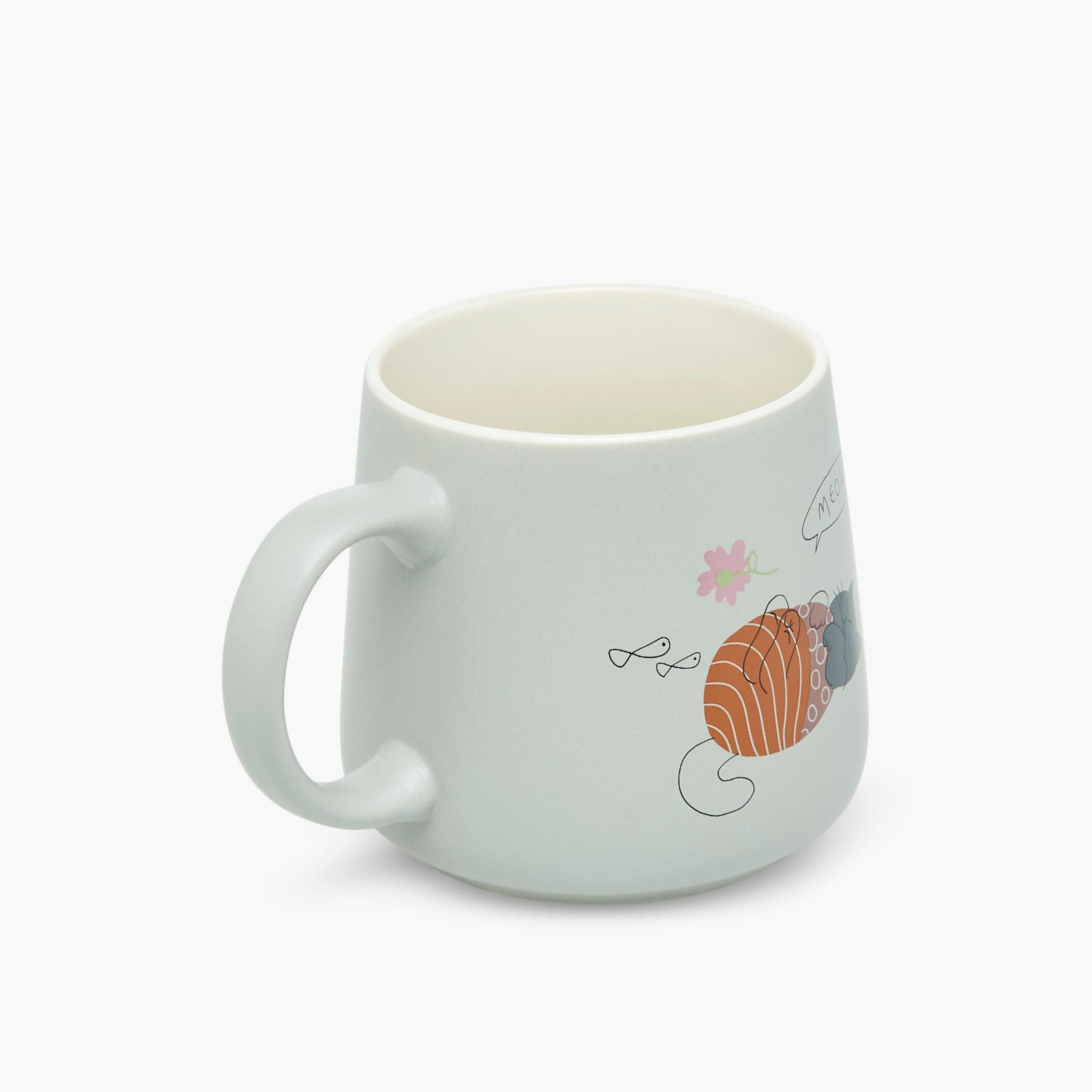 Cat Print New Bone China Mug - 400 ml-household-dining-teaandcoffee-mugsandcups-image-4