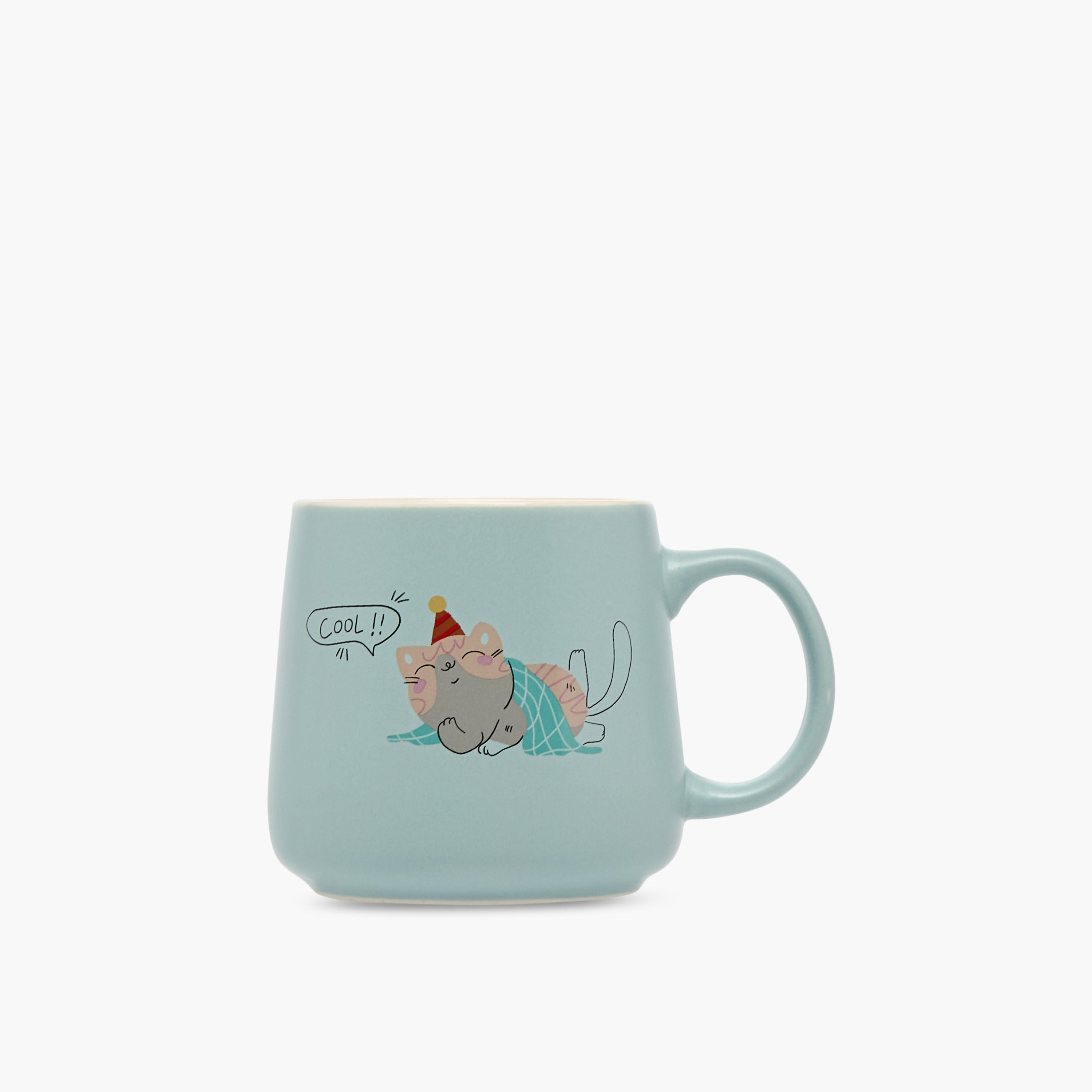 Cat Print New Bone China Mug - 400 ml-household-dining-teaandcoffee-mugsandcups-image-1