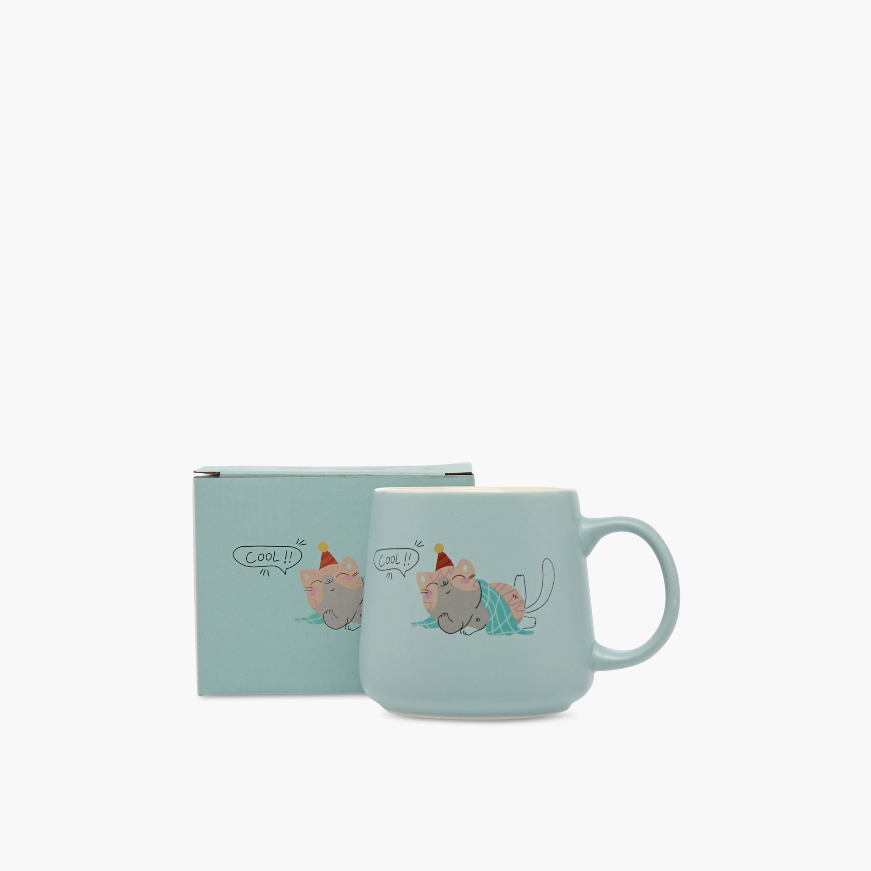 Cat Print New Bone China Mug - 400 ml-household-dining-teaandcoffee-mugsandcups-image-4