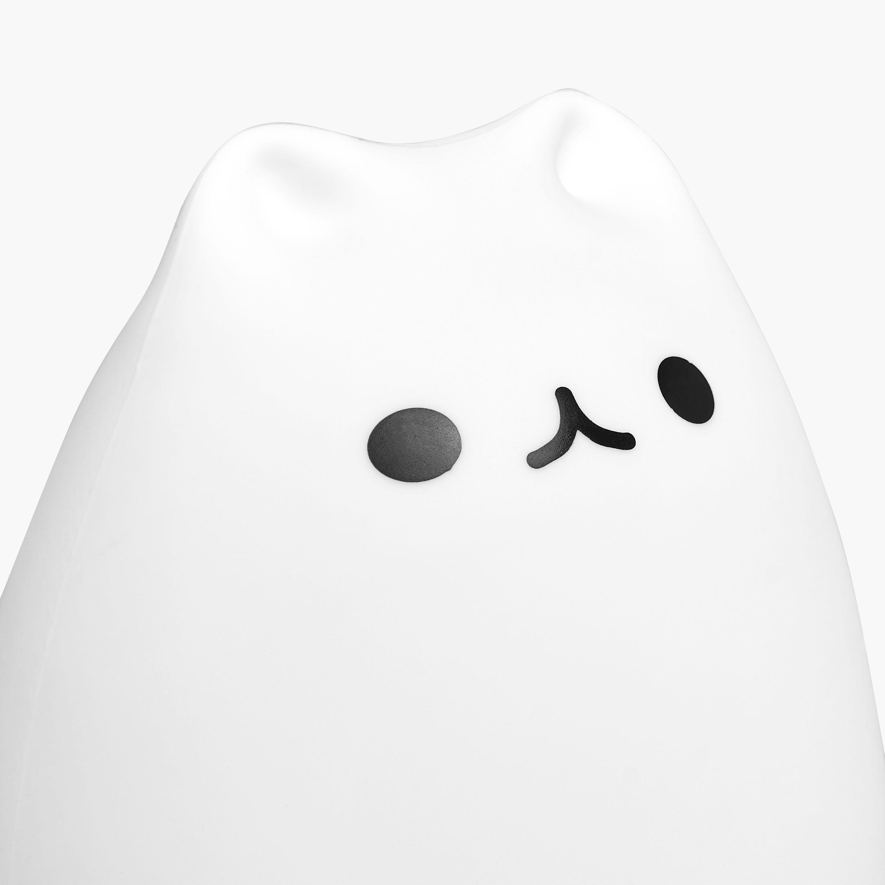 Silicone Squishy Cat LED Night Light-baby-nursery-roomdecor-image-4