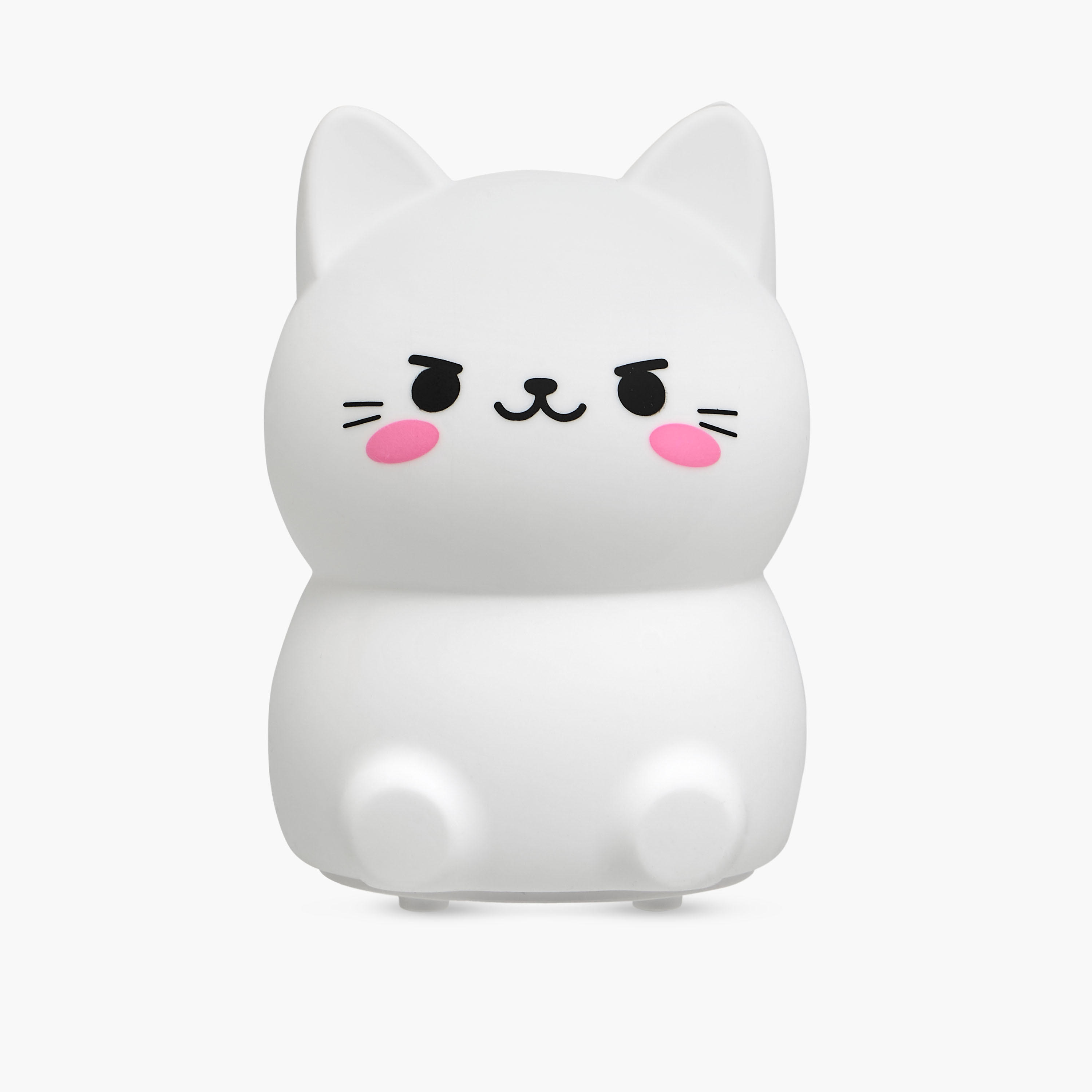 Silicone Cat LED Night Light-baby-nursery-roomdecor-image-1
