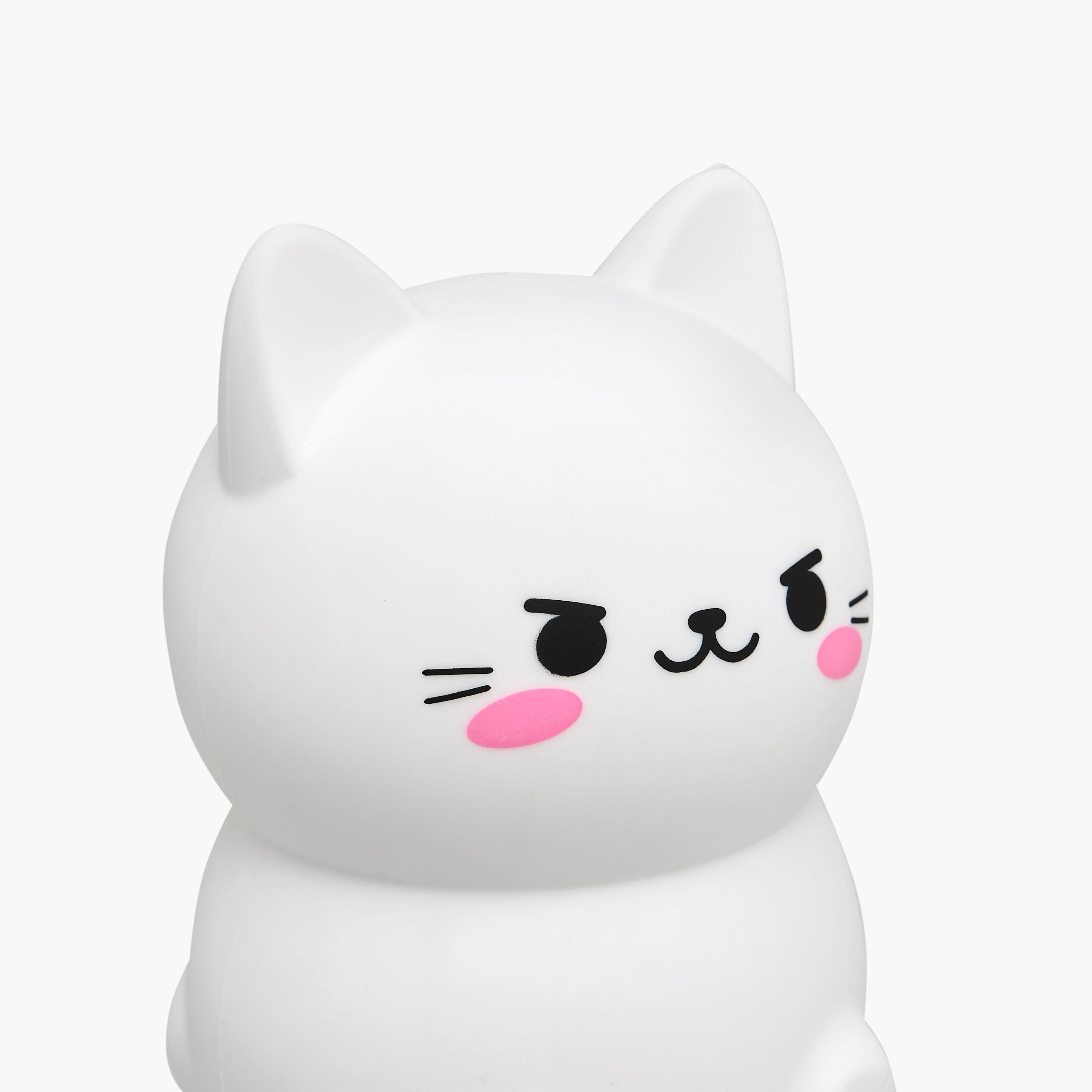 Silicone Cat LED Night Light-baby-nursery-roomdecor-image-4