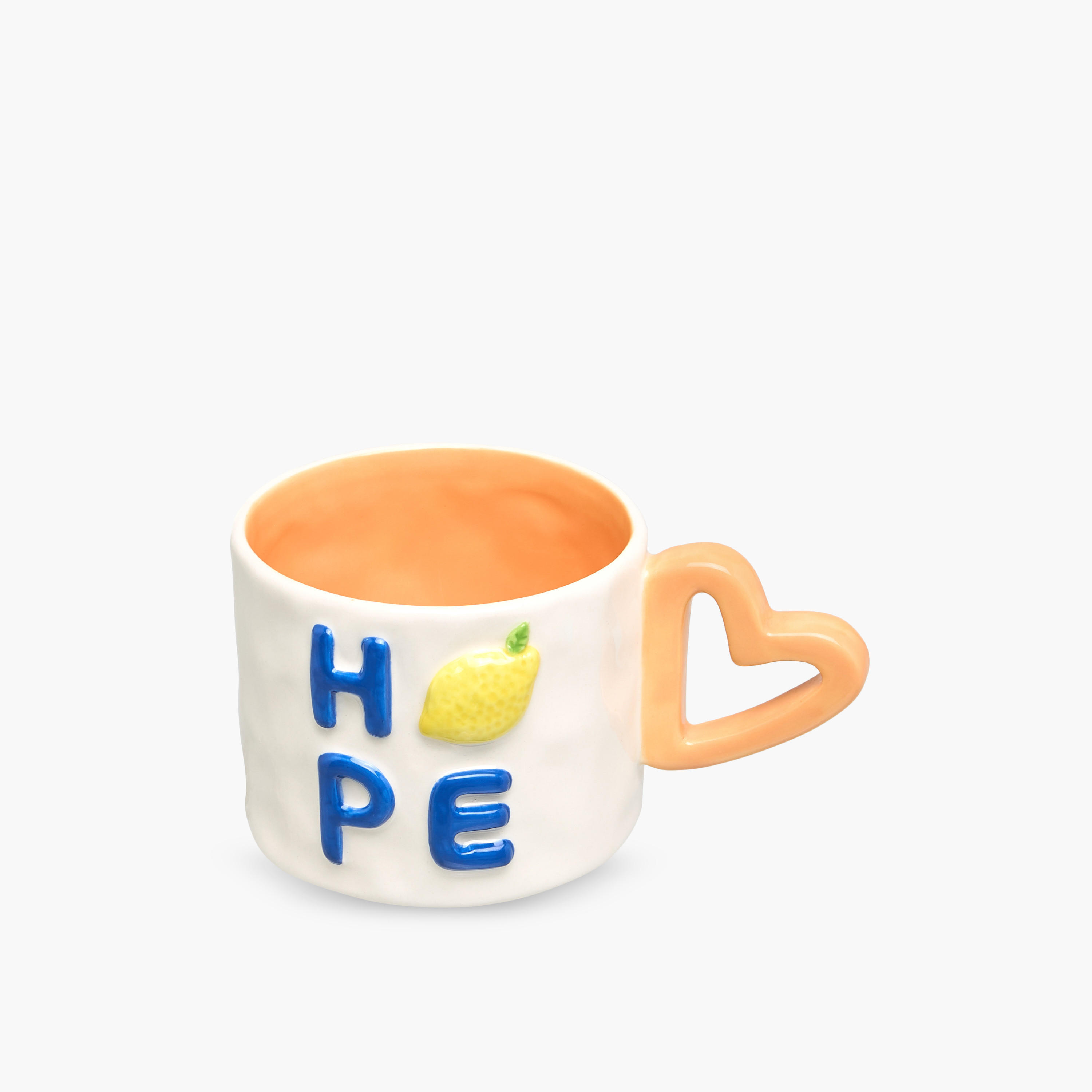 Lemon Accent Ceramic Mug with Handle - 380 ml-household-dining-teaandcoffee-mugsandcups-image-3