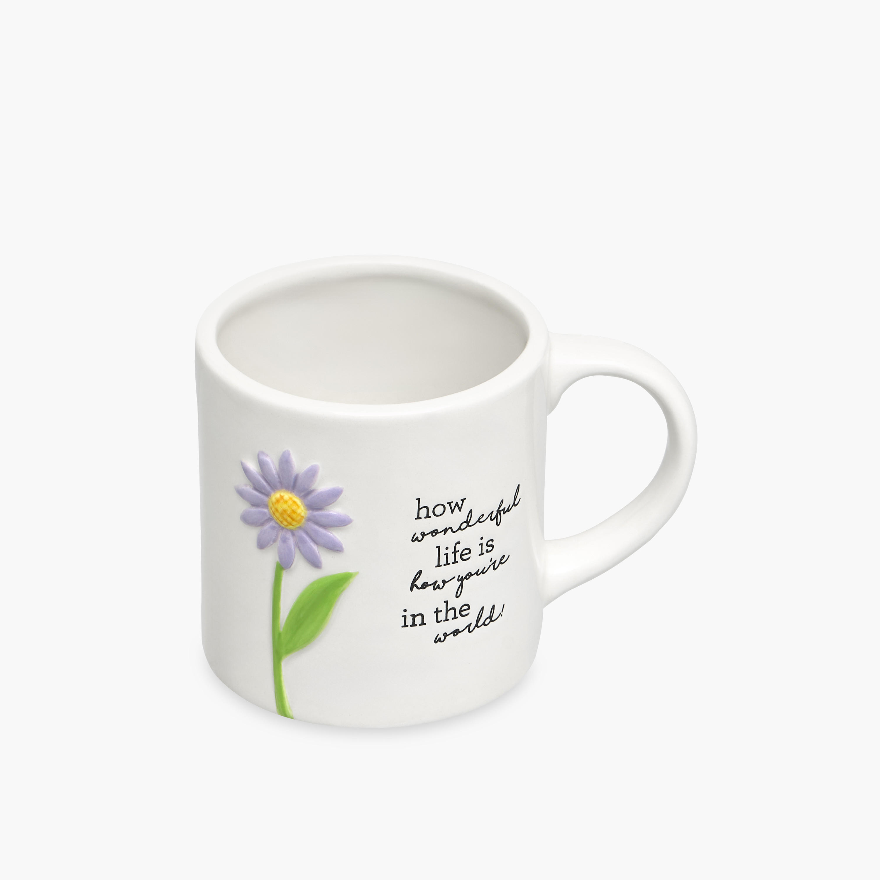 Flower Accent Ceramic Mug with Handle - 470 ml-household-dining-teaandcoffee-mugsandcups-image-3