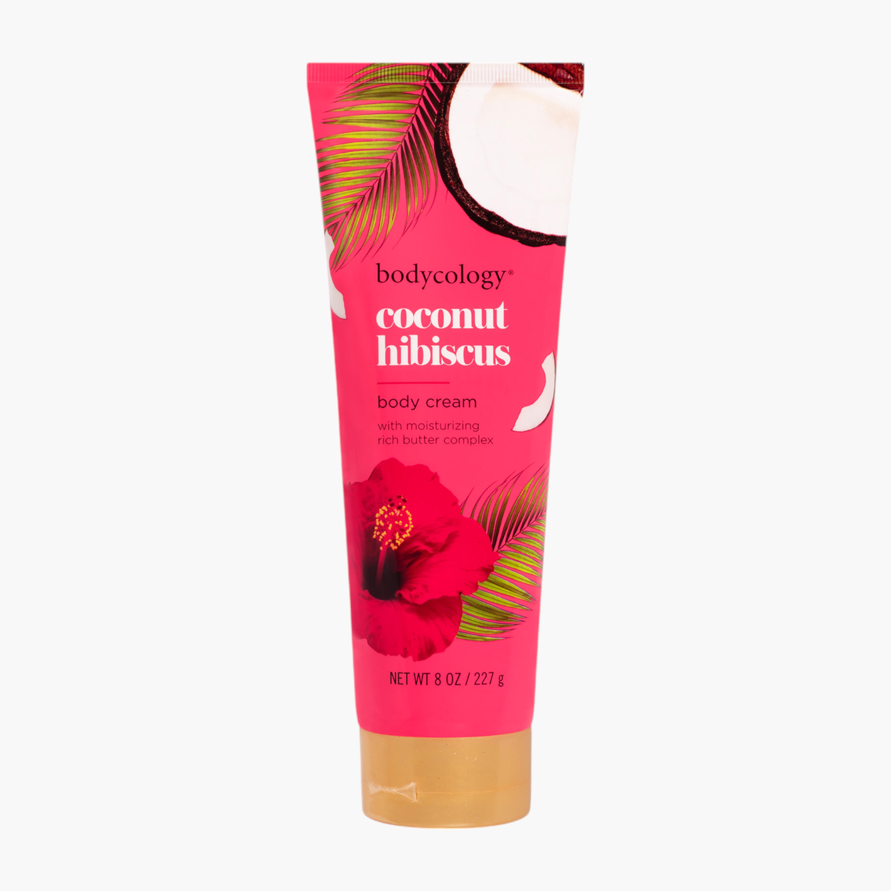 Bodycology Coconut Hibiscus Body Cream - 227 gms-beautyandpersonalcare-skin-moisturisers-bodyandhandlotions-image-1