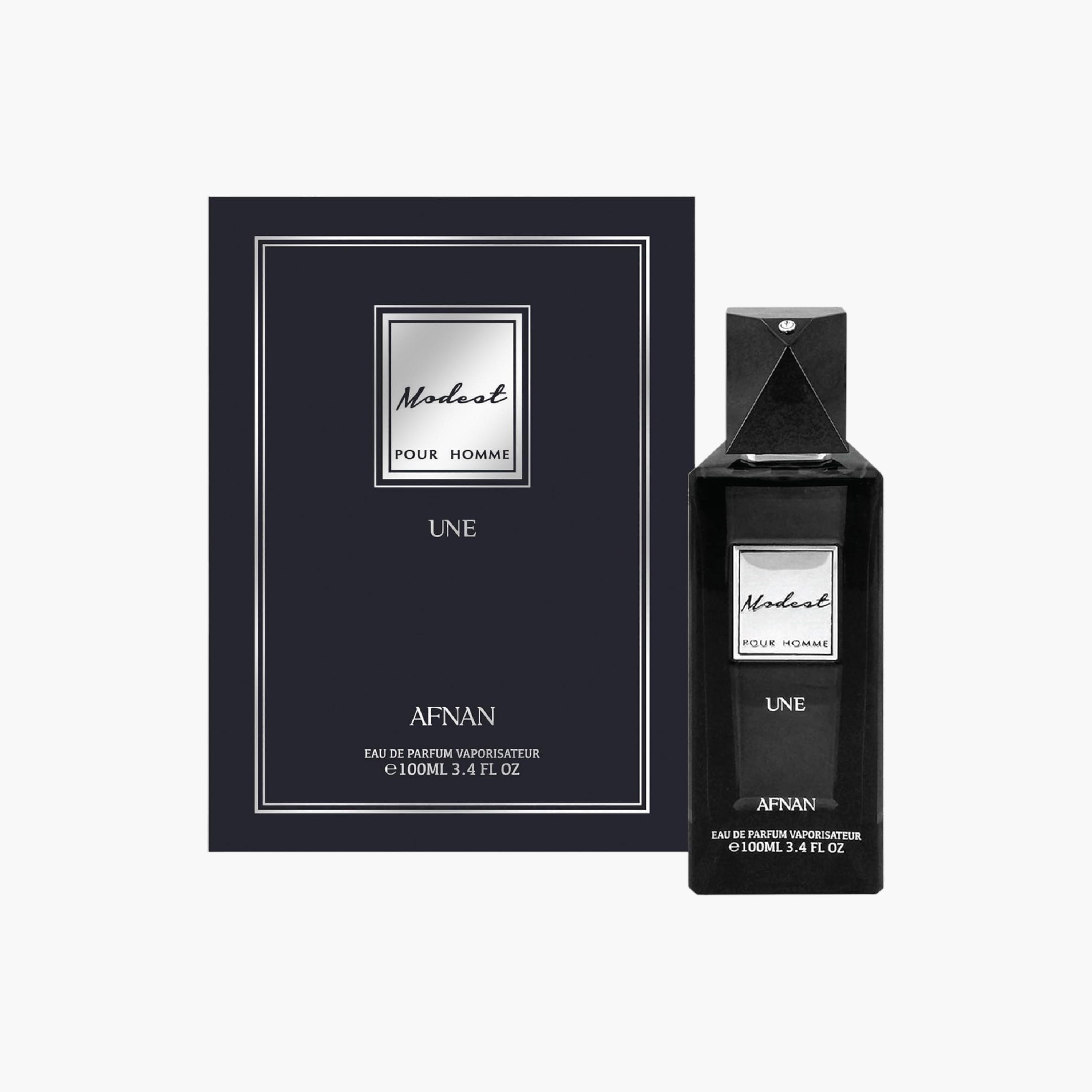 Afnan Modest Une Homme Eau de Parfum for Men - 100 ml-beautyandpersonalcare-fragrance-men-image-2