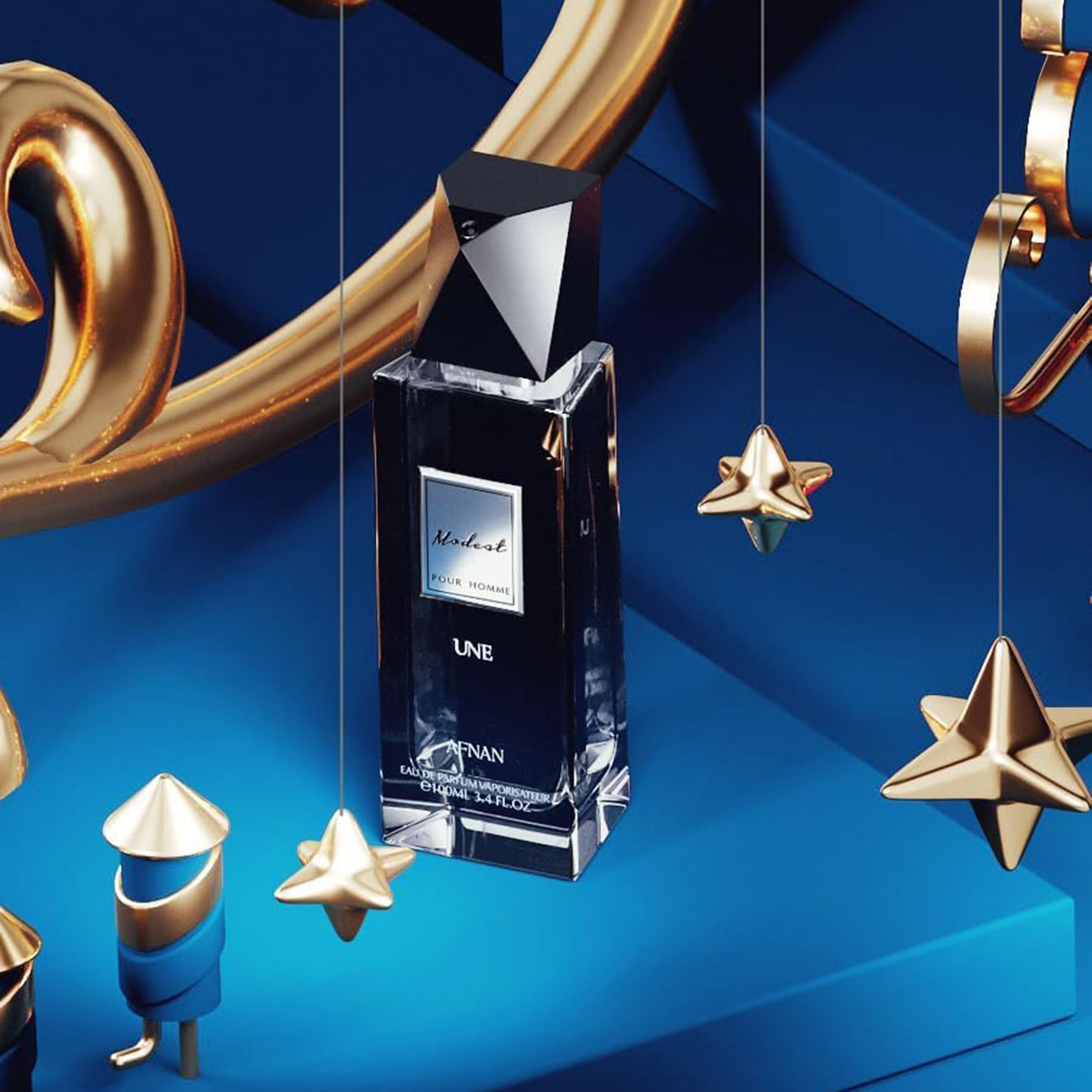 Afnan Modest Une Homme Eau de Parfum for Men - 100 ml-beautyandpersonalcare-fragrance-men-image-3