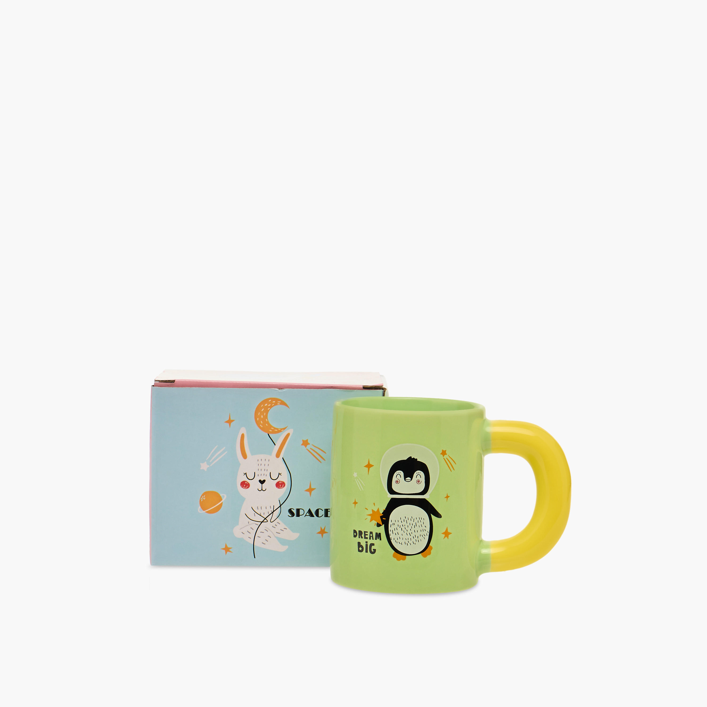 Dream Big Penguin Print Mug with Handle - 420 ml-household-dining-teaandcoffee-mugsandcups-image-6