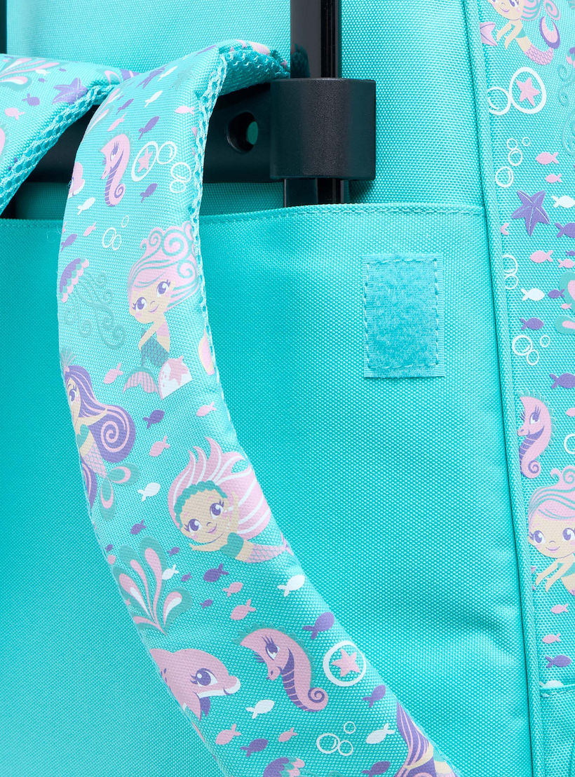 شنطة ترولي للبنات 5-8 سنوات بأحزمة كتف مبطّنة وتصميم ميرميد من تورسن-school-bagsandbackpacks-trolleybags-image-12