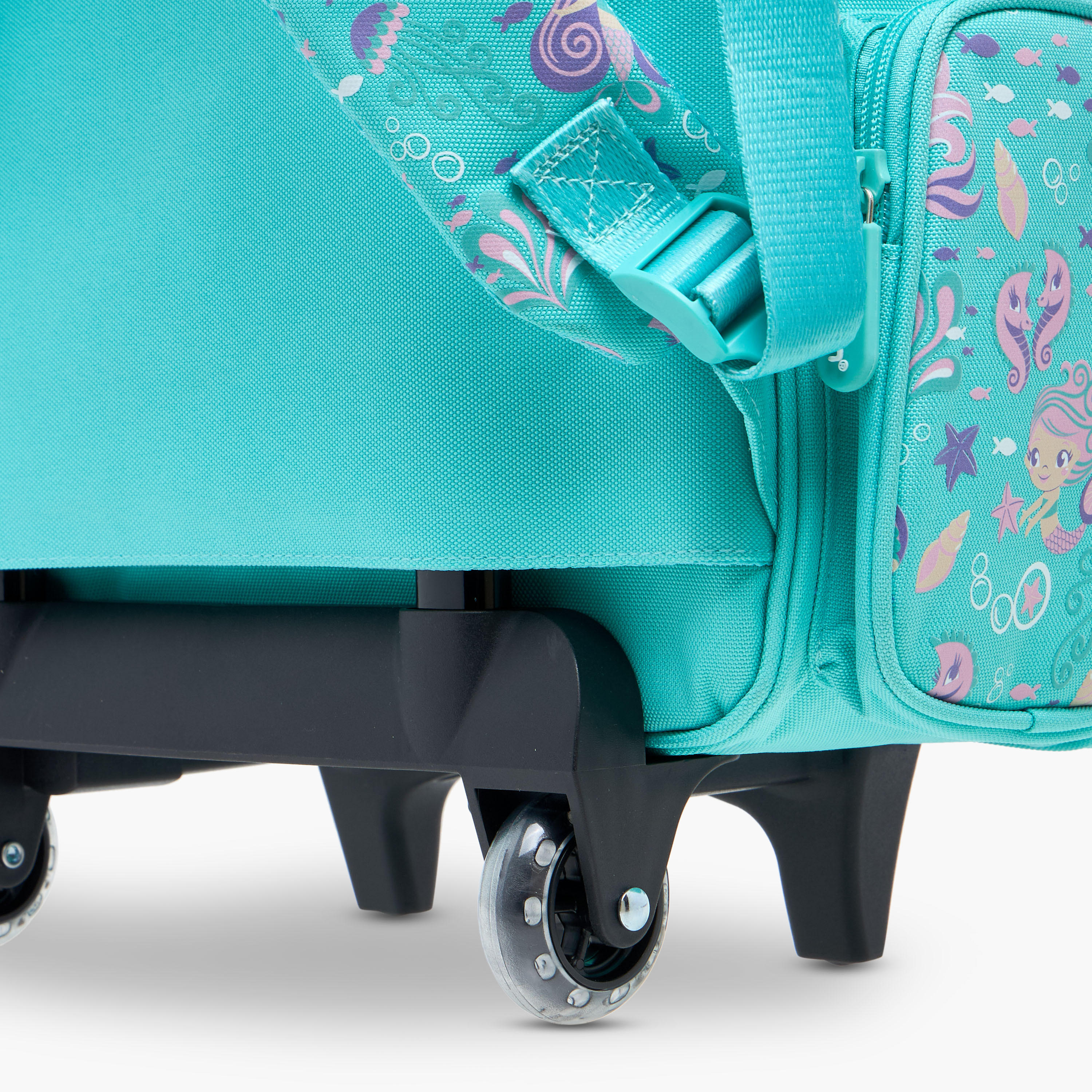 Toursun Mermaid Trolley Bag for Girls 5-8 Years with Padded Shoulder Straps -school-bagsandbackpacks-trolleybags-image-14