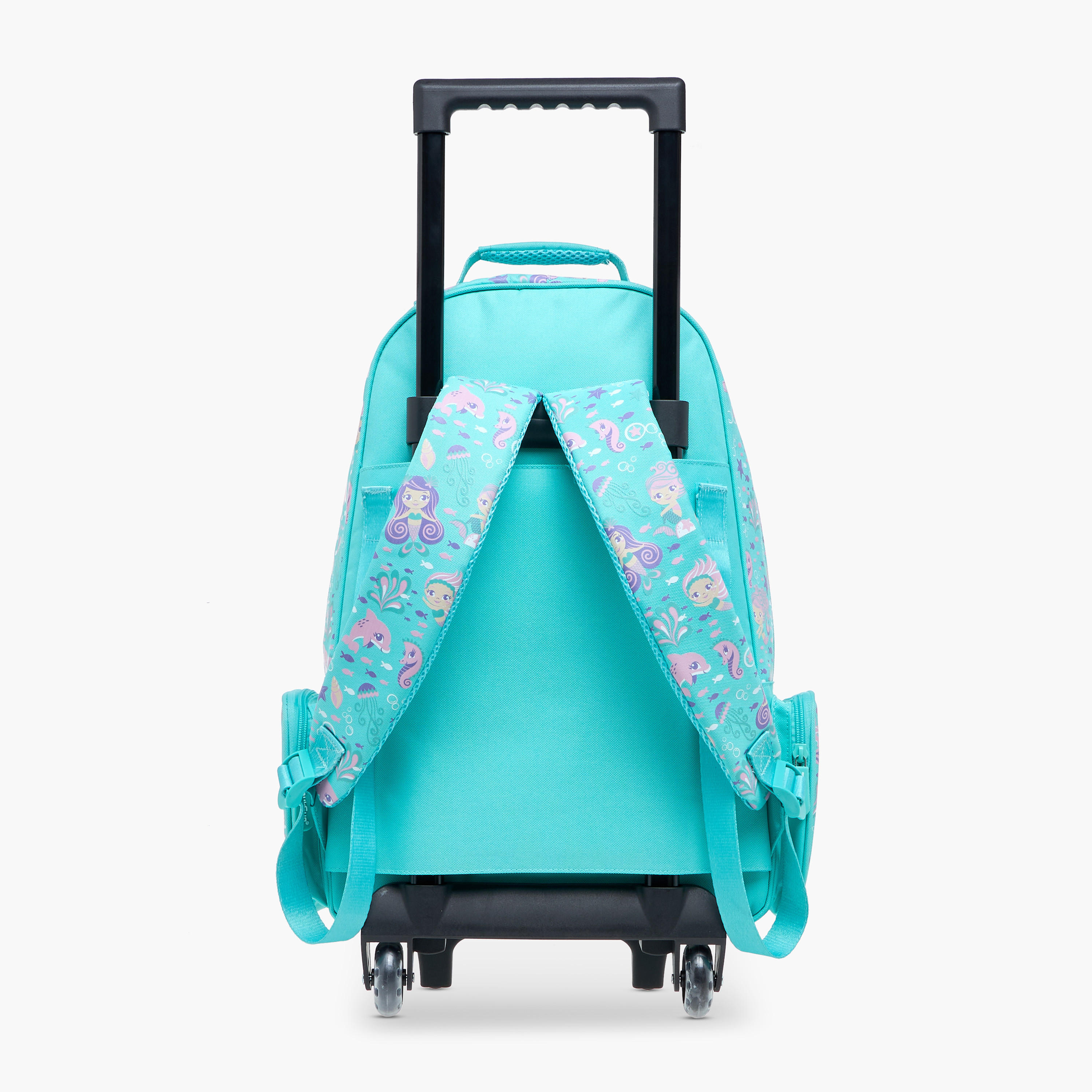شنطة ترولي للبنات 5-8 سنوات بأحزمة كتف مبطّنة وتصميم ميرميد من تورسن-school-bagsandbackpacks-trolleybags-image-7