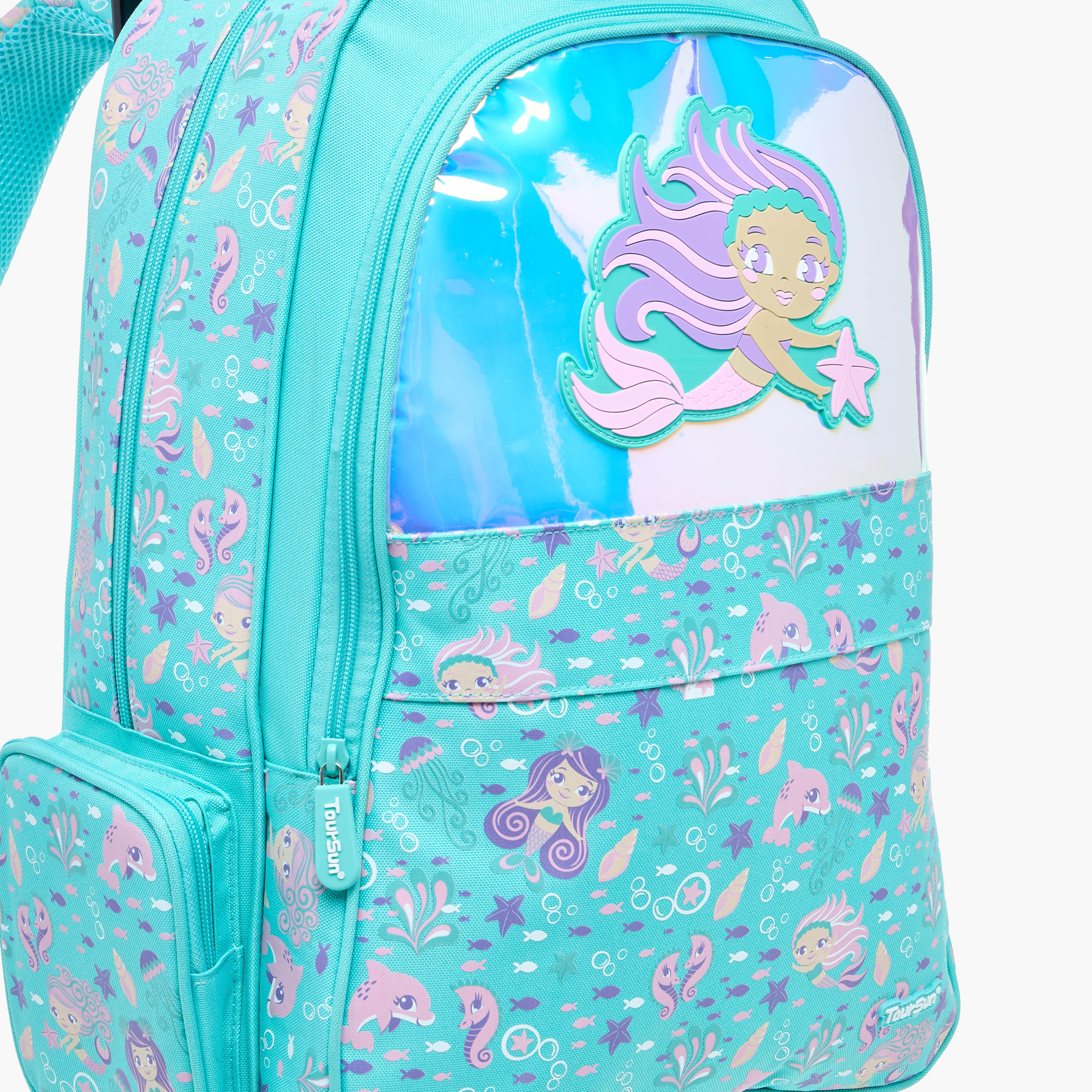 شنطة ترولي للبنات 5-8 سنوات بأحزمة كتف مبطّنة وتصميم ميرميد من تورسن-school-bagsandbackpacks-trolleybags-image-10