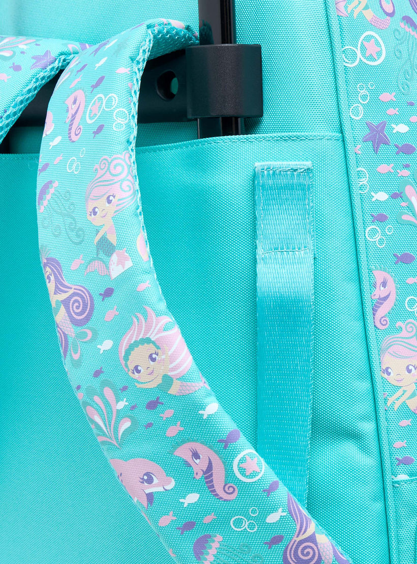 شنطة ترولي للبنات 5-8 سنوات بأحزمة كتف مبطّنة وتصميم ميرميد من تورسن-school-bagsandbackpacks-trolleybags-image-11