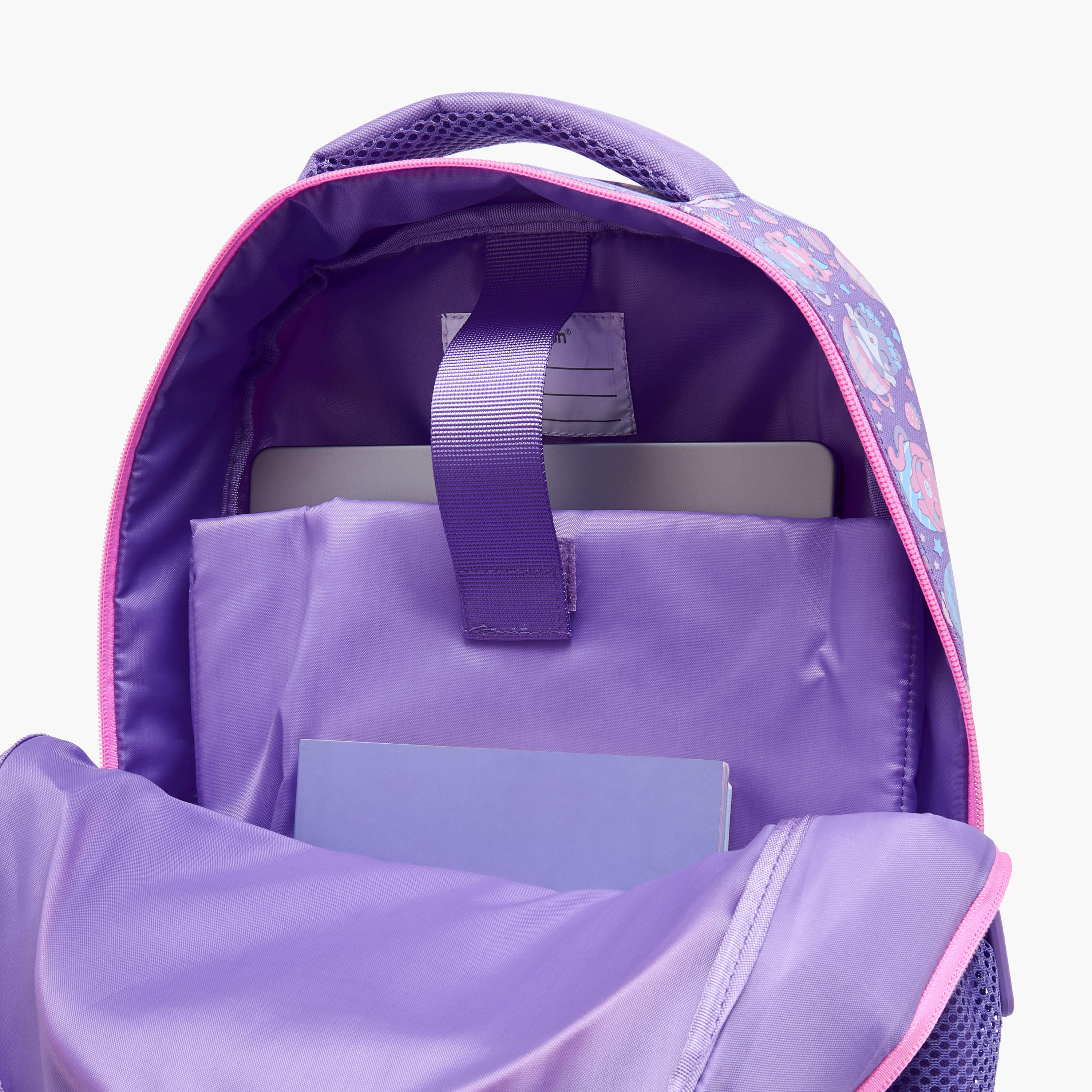 Toursun Cat Print Backpack with Adjustable Shoulder Straps and Zip Closure - 30x13x42 cms-school-bagsandbackpacks-backpacks-image-9