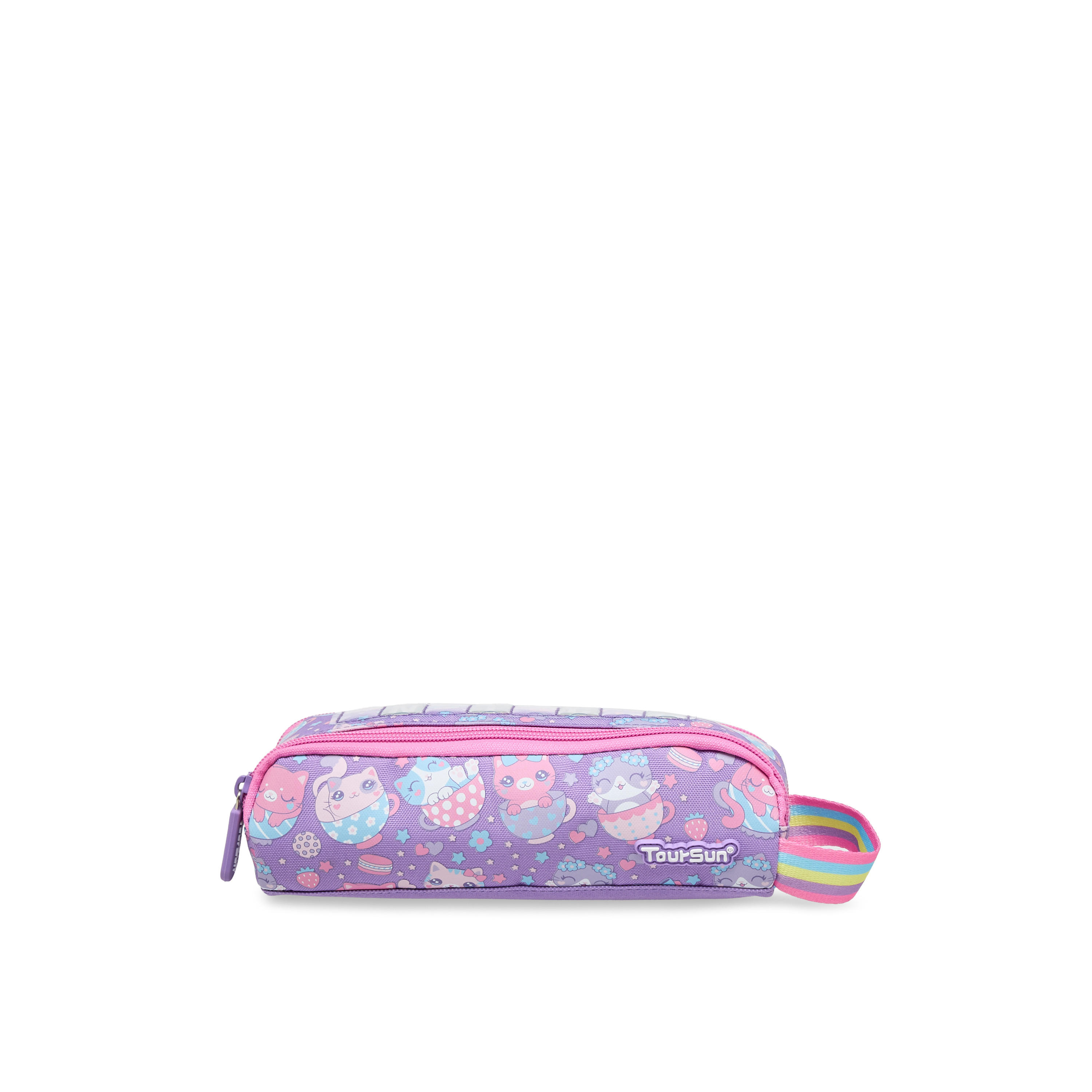 Toursun Printed Pencil Pouch with Zip Closure-school-stationery-pencilcases-image-1