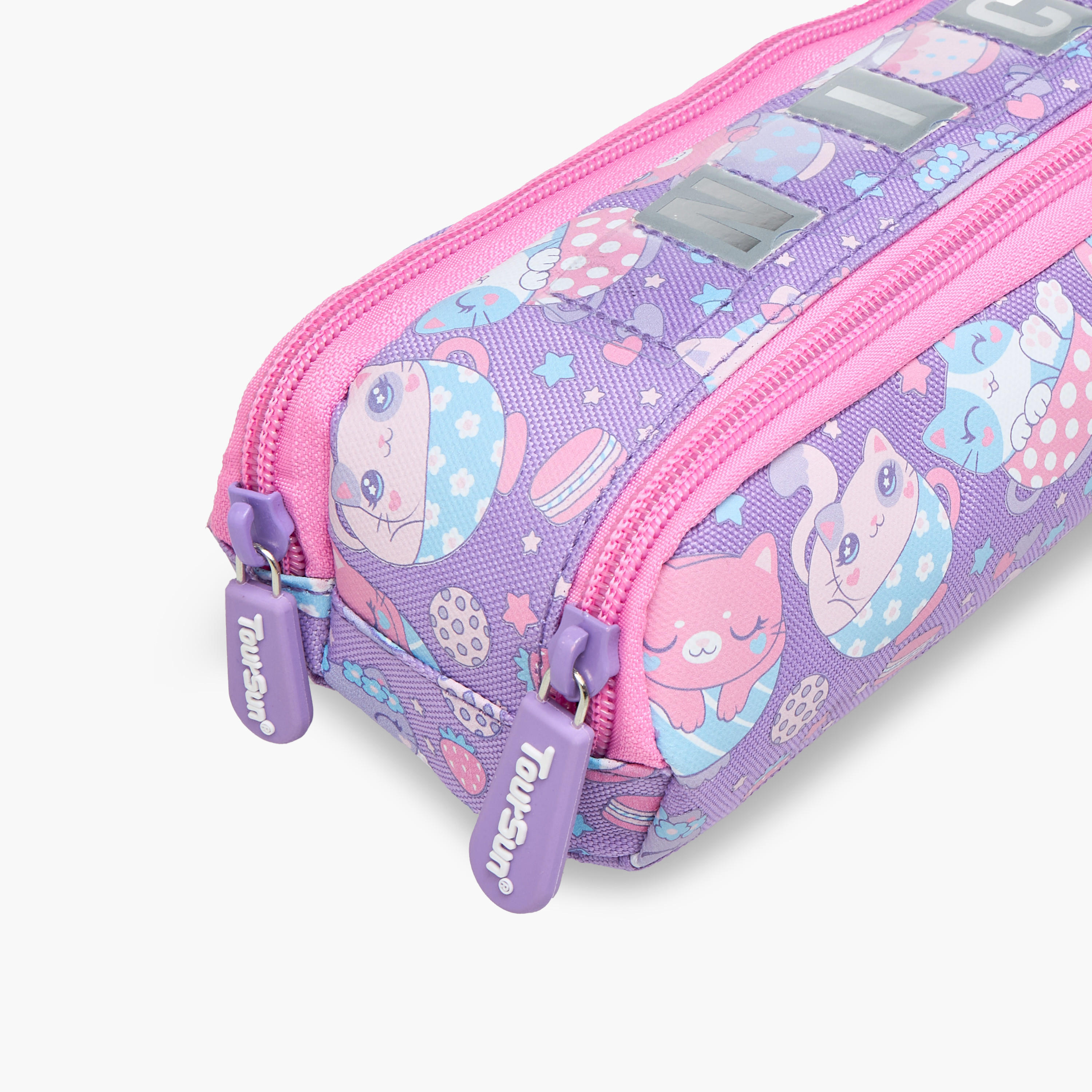 Toursun Printed Pencil Pouch with Zip Closure-school-stationery-pencilcases-image-7