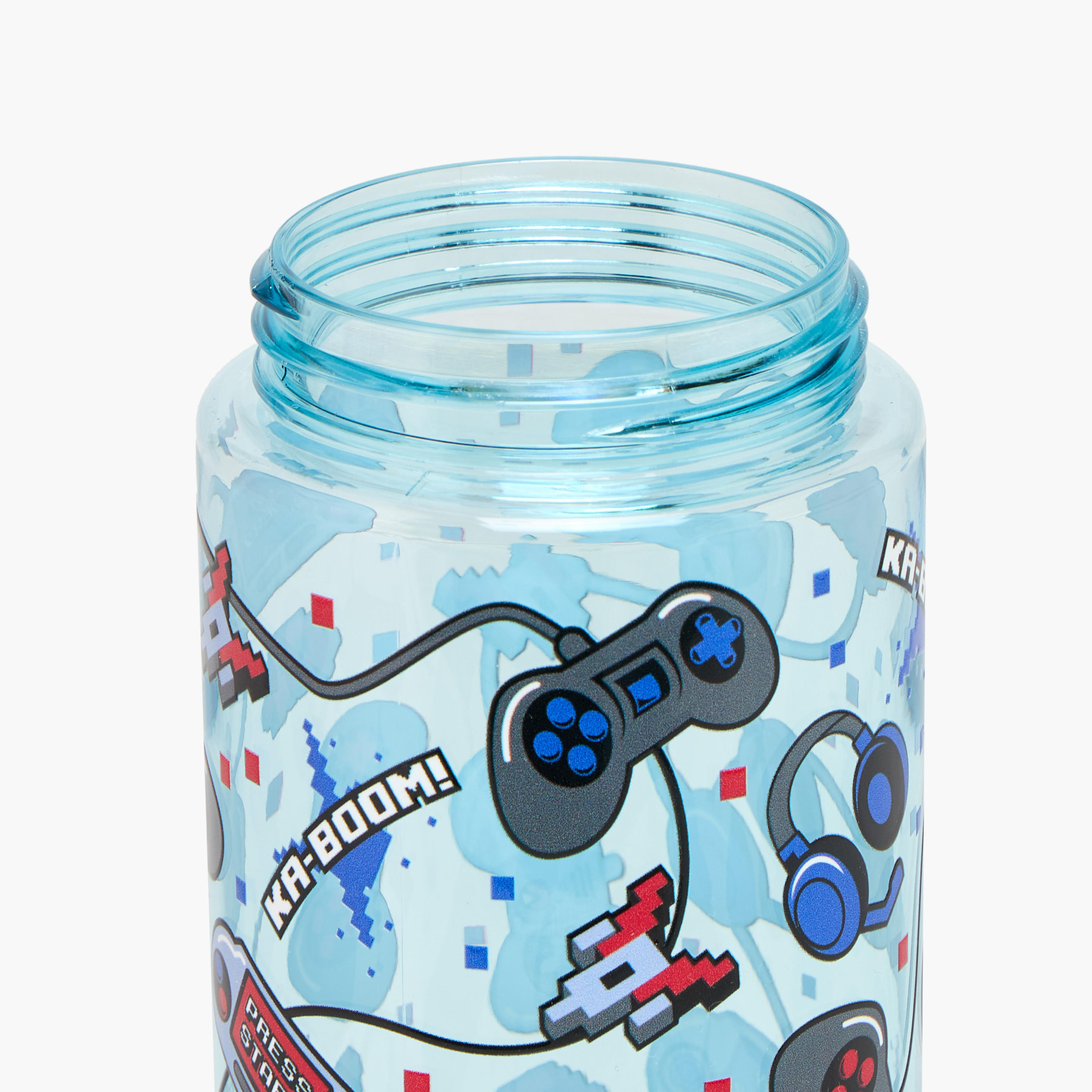 Toursun Gaming Plastic Water Bottle with Sipper and Handle – 500 ml-school-waterbottles-image-7