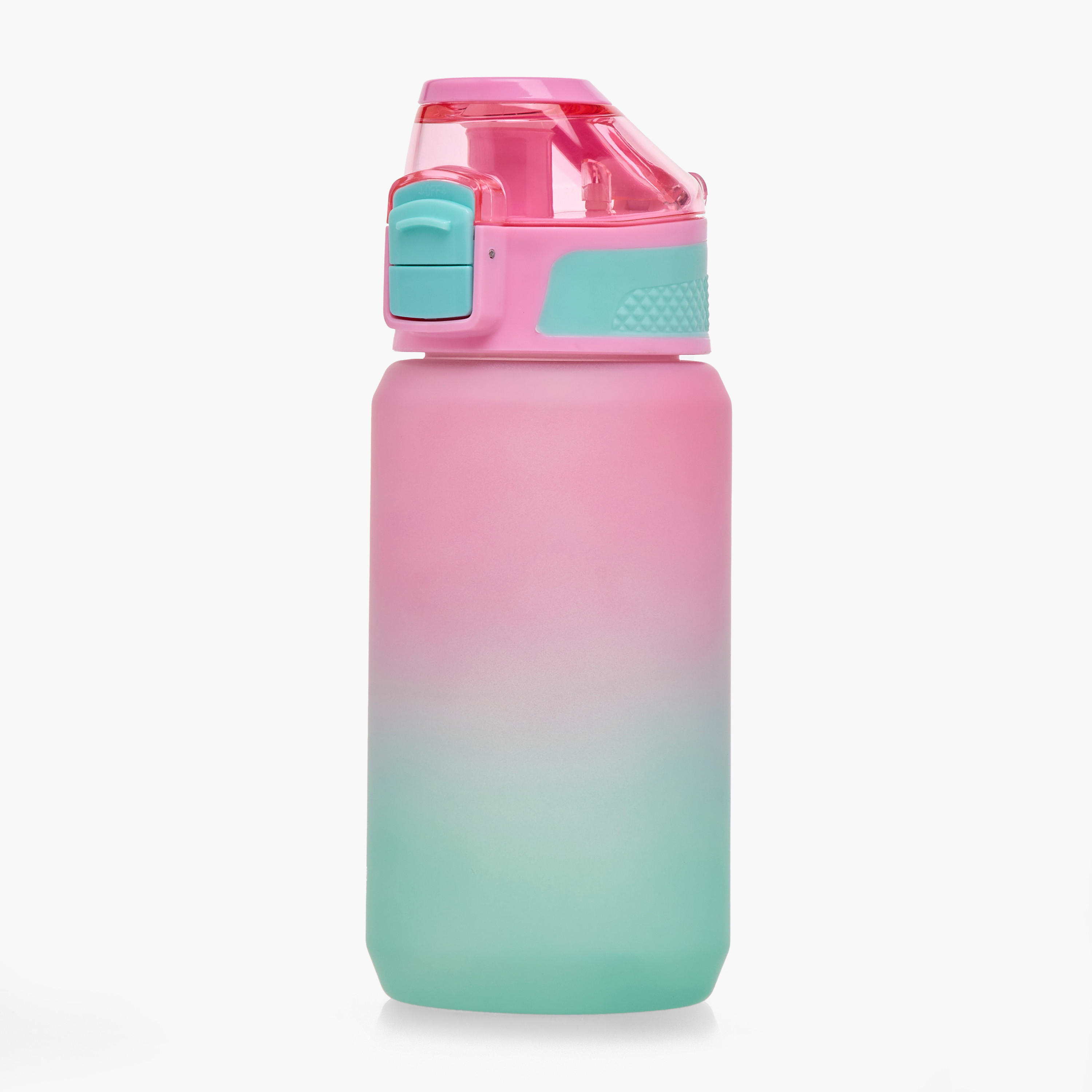 Toursun Ombre Plastic Water Bottle with Flip-Up Handle – 540 ml-school-waterbottles-image-1