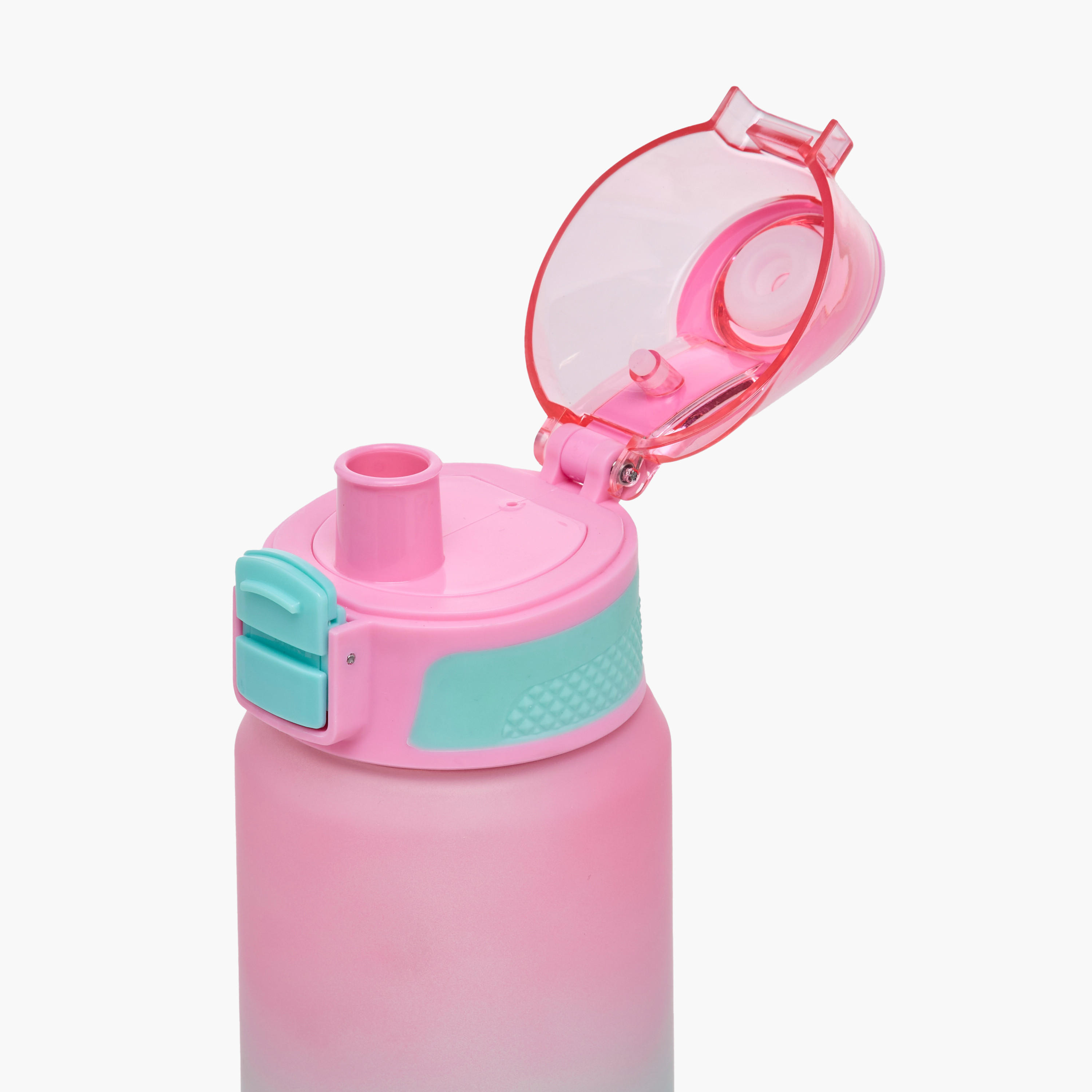 Toursun Ombre Plastic Water Bottle with Flip-Up Handle – 540 ml-school-waterbottles-image-5