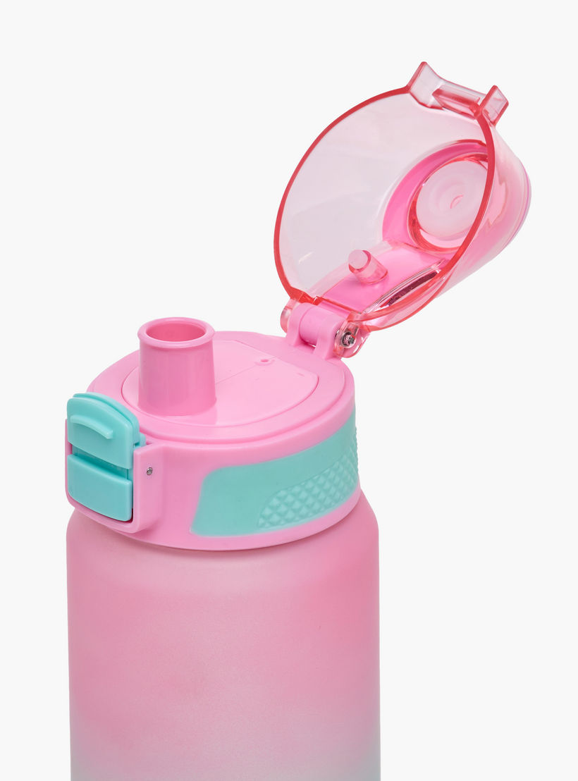 Toursun Ombre Plastic Water Bottle with Flip-Up Handle – 540 ml-school-waterbottles-image-5