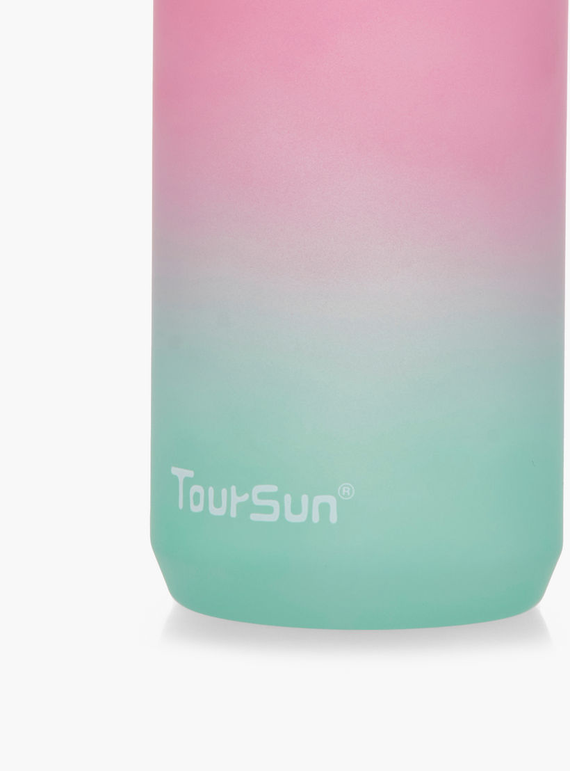 Toursun Ombre Plastic Water Bottle with Flip-Up Handle – 540 ml-school-waterbottles-image-8