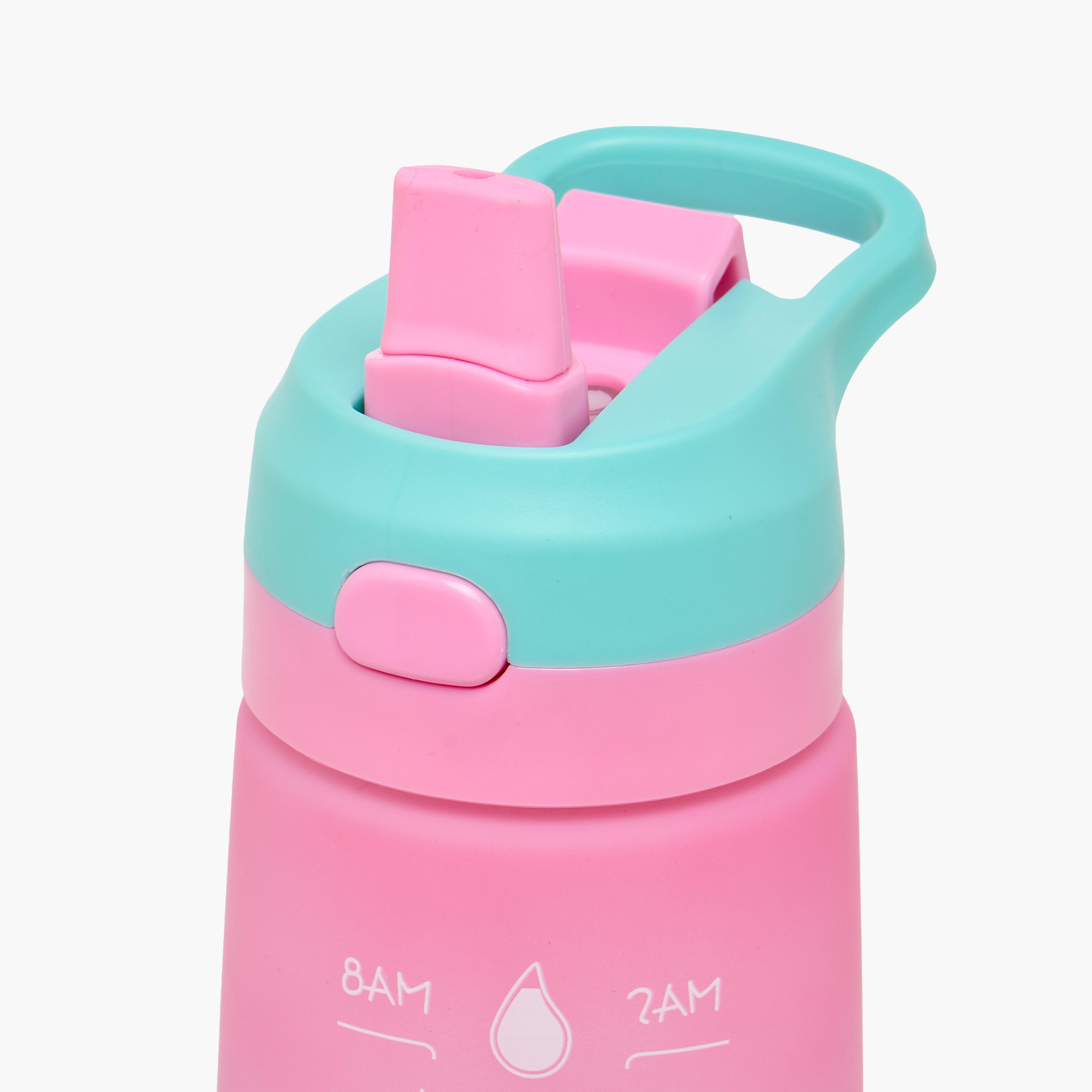 Time Marker Print Water Bottle with Spray-school-waterbottles-image-4