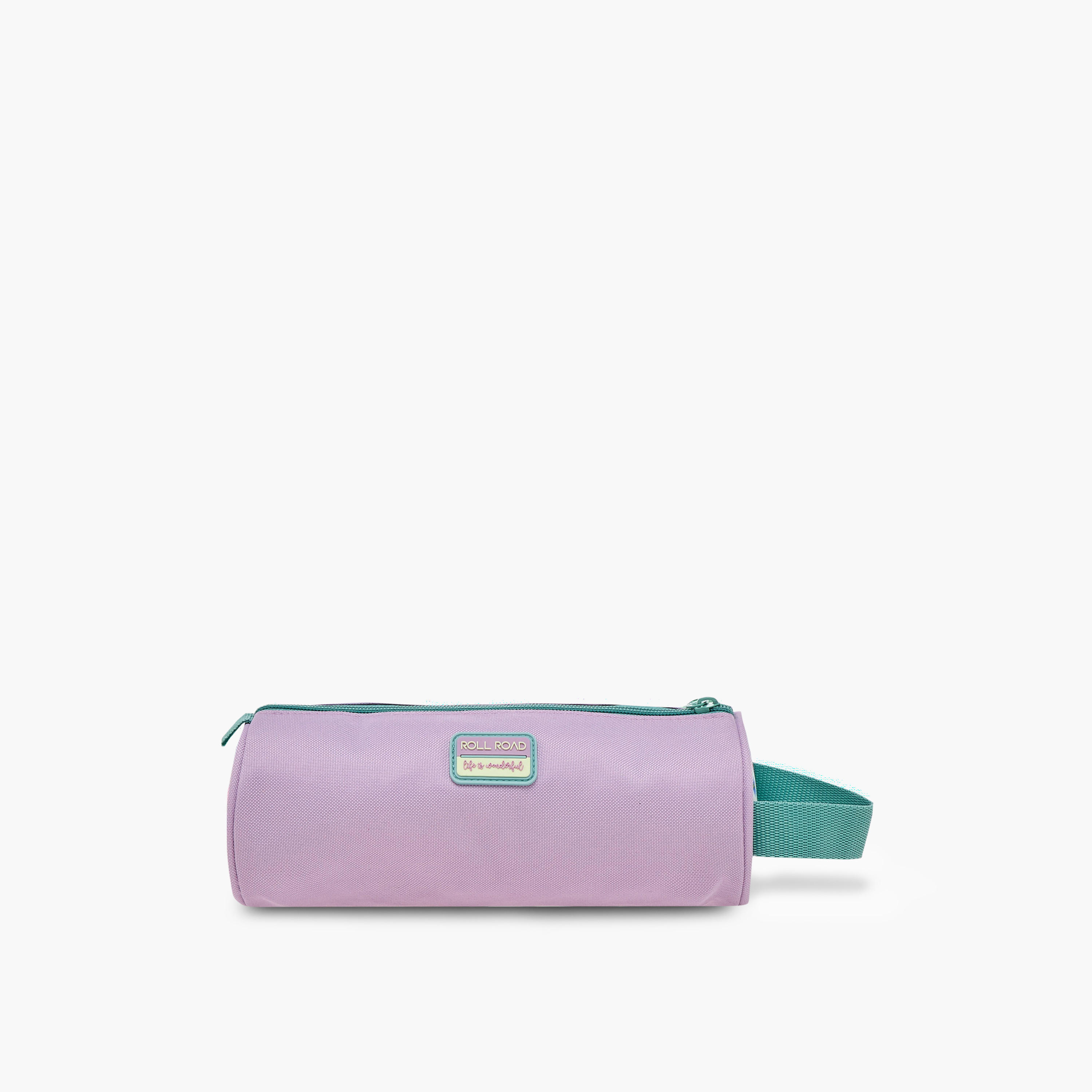 Roll Road Floral Print Pencil Pouch with Zip Closure-school-stationery-pencilcases-image-3