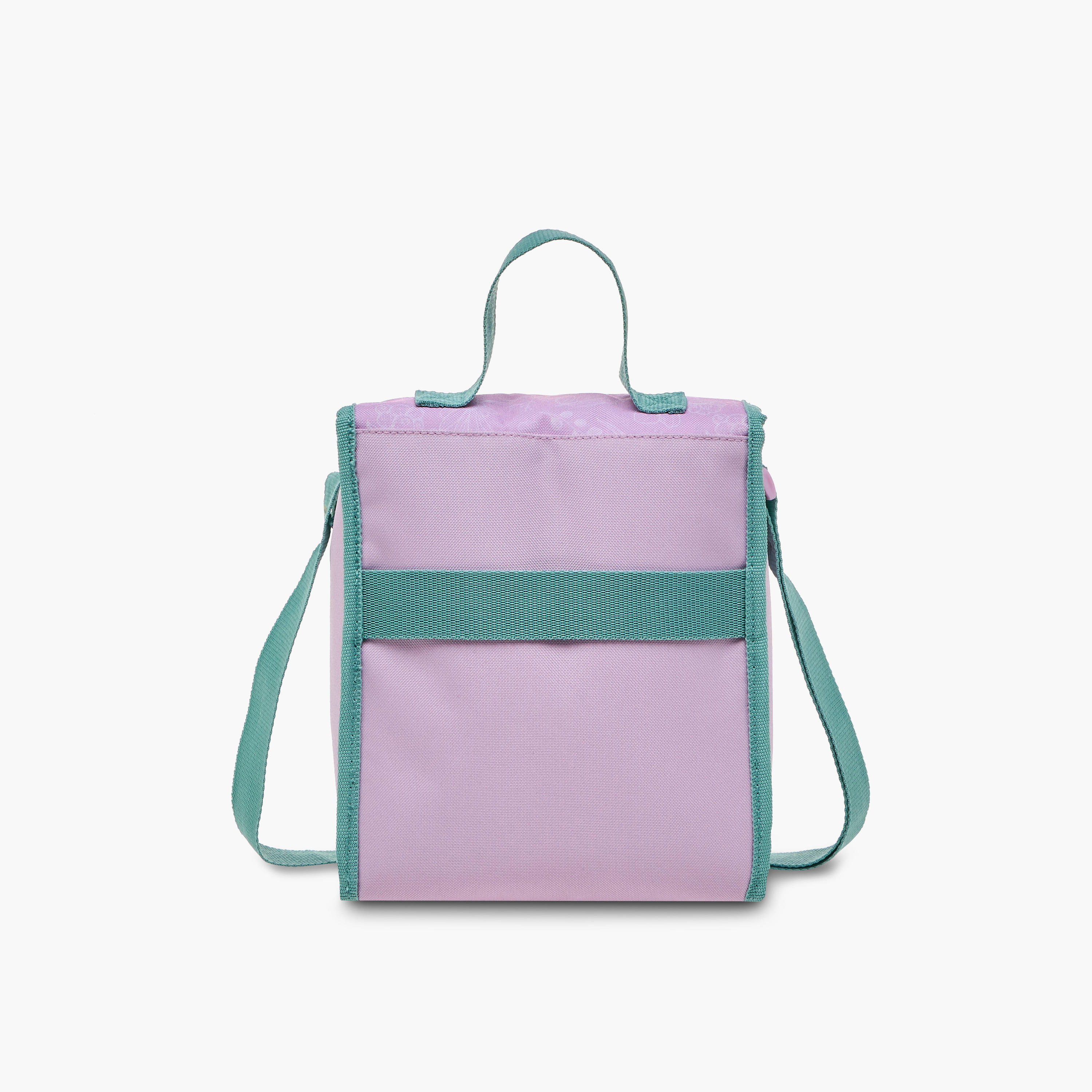 Roll Road Floral Print Lunch Bag with Handle and Side Release Buckle Closure-school-lunchessentials-lunchbags-image-3