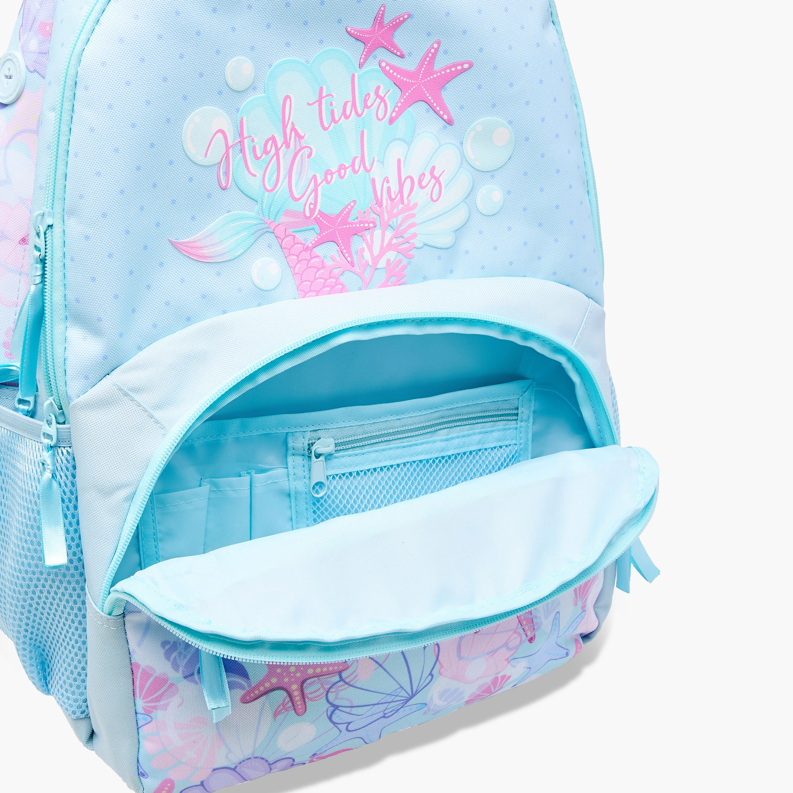 Roll Road Printed Backpack with Adjustable Straps and Zip Closure - 33x46x17 cms-school-bagsandbackpacks-backpacks-image-13