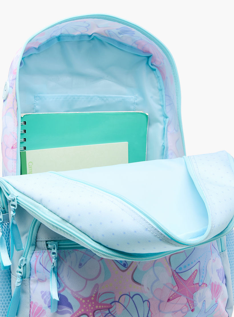 Roll Road Printed Backpack with Adjustable Straps and Zip Closure - 33x46x17 cms-school-bagsandbackpacks-backpacks-image-14