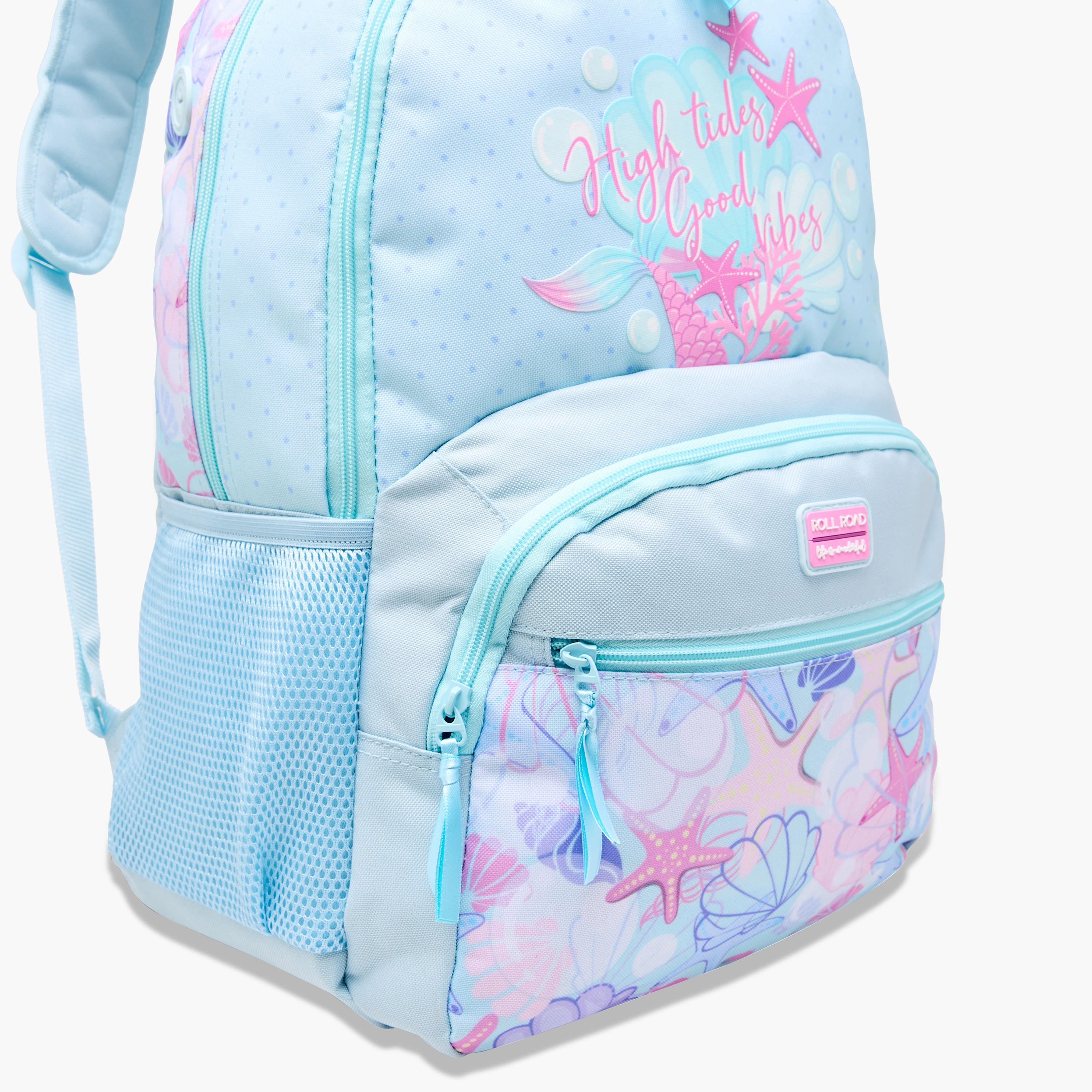 Roll Road Printed Backpack with Adjustable Straps and Zip Closure - 33x46x17 cms-school-bagsandbackpacks-backpacks-image-11