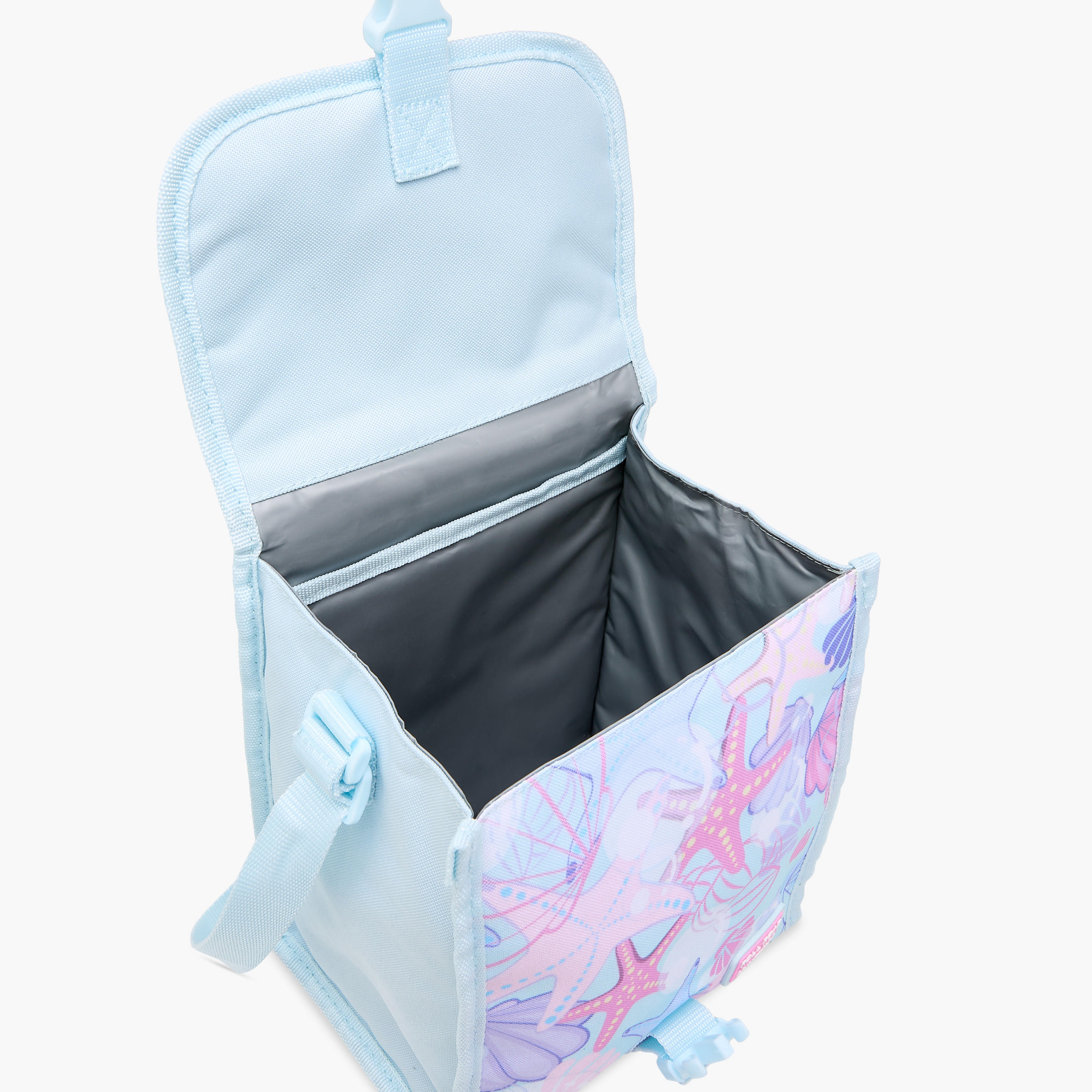 Roll Road Printed Lunch Bag with Buckle Closure-school-lunchessentials-lunchbags-image-7