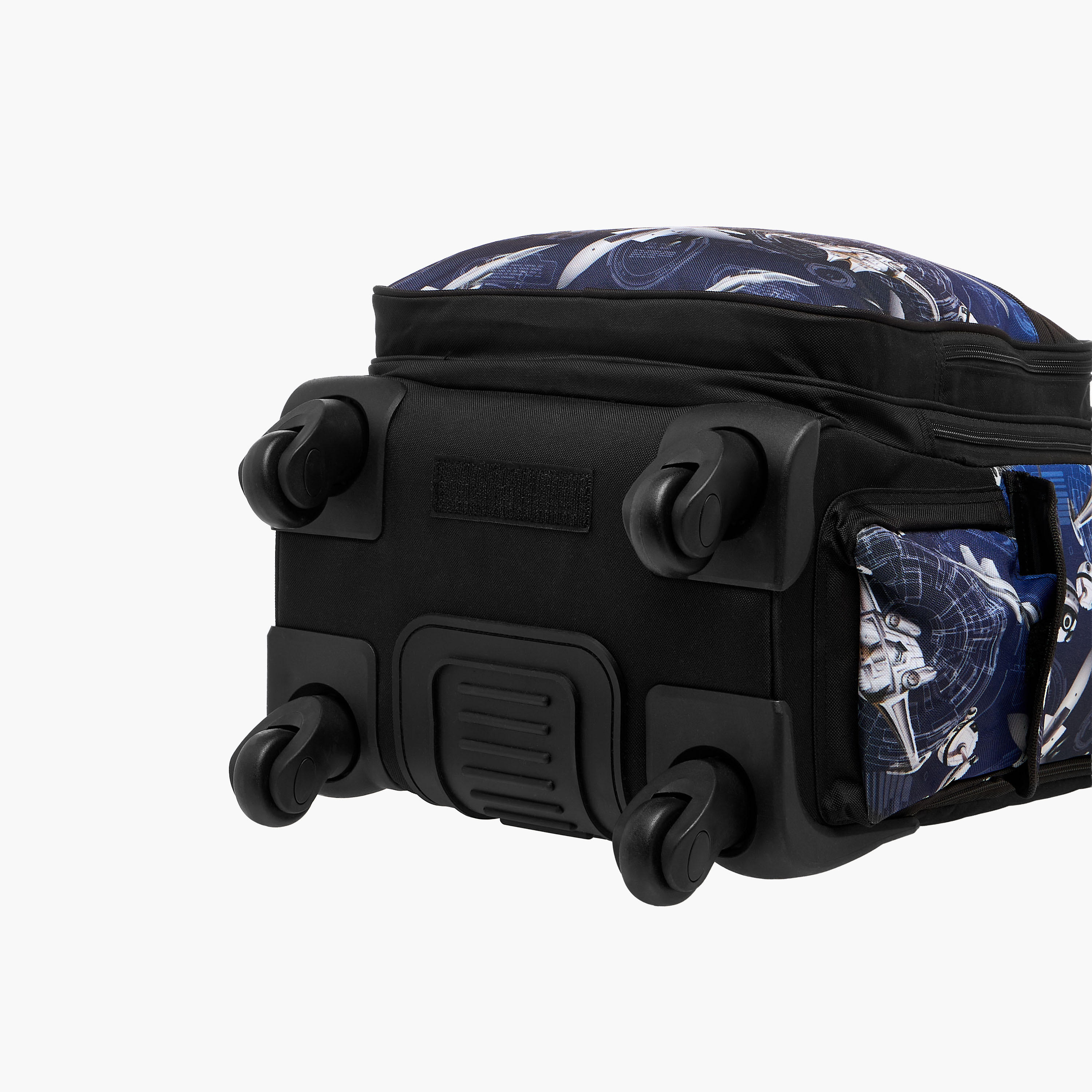 Roll Road Space Trolley Bag for Boys 5-8 Years with Retractable Handle -school-bagsandbackpacks-trolleybags-image-6