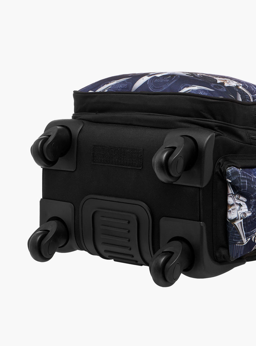 Roll Road Space Trolley Bag for Boys 5-8 Years with Retractable Handle -school-bagsandbackpacks-trolleybags-image-6