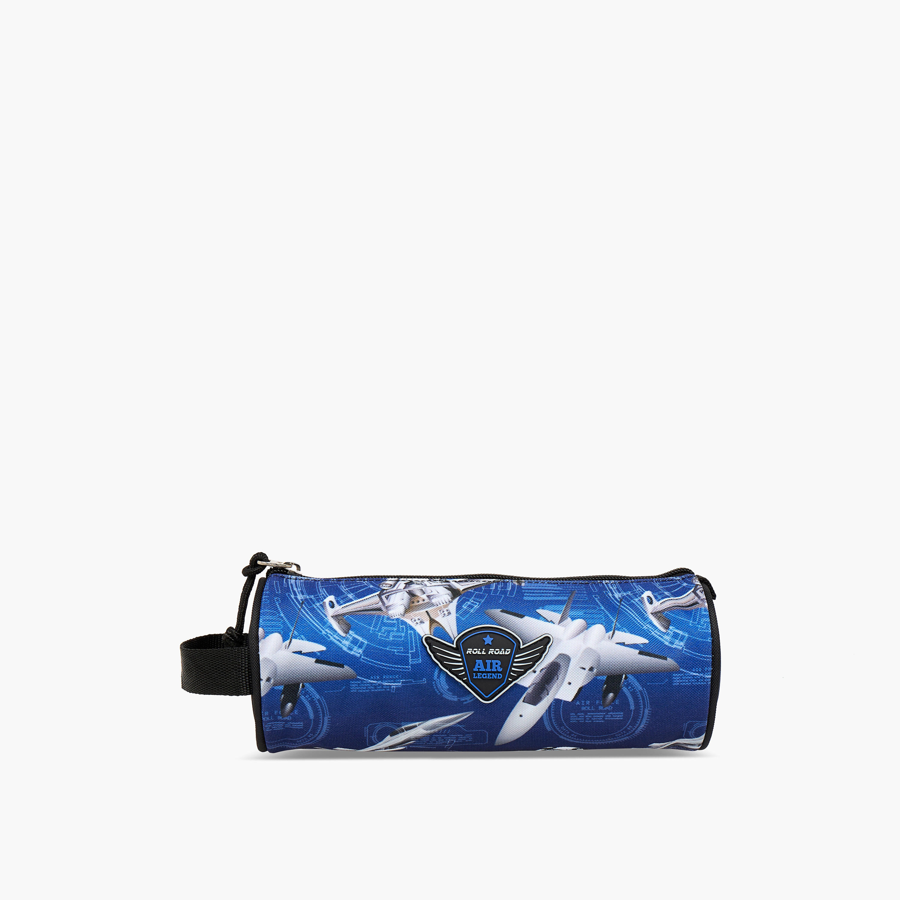مقلمة بطبعات سلاح الجو وسحاب إغلاق من رول رود-school-stationery-pencilcases-image-1