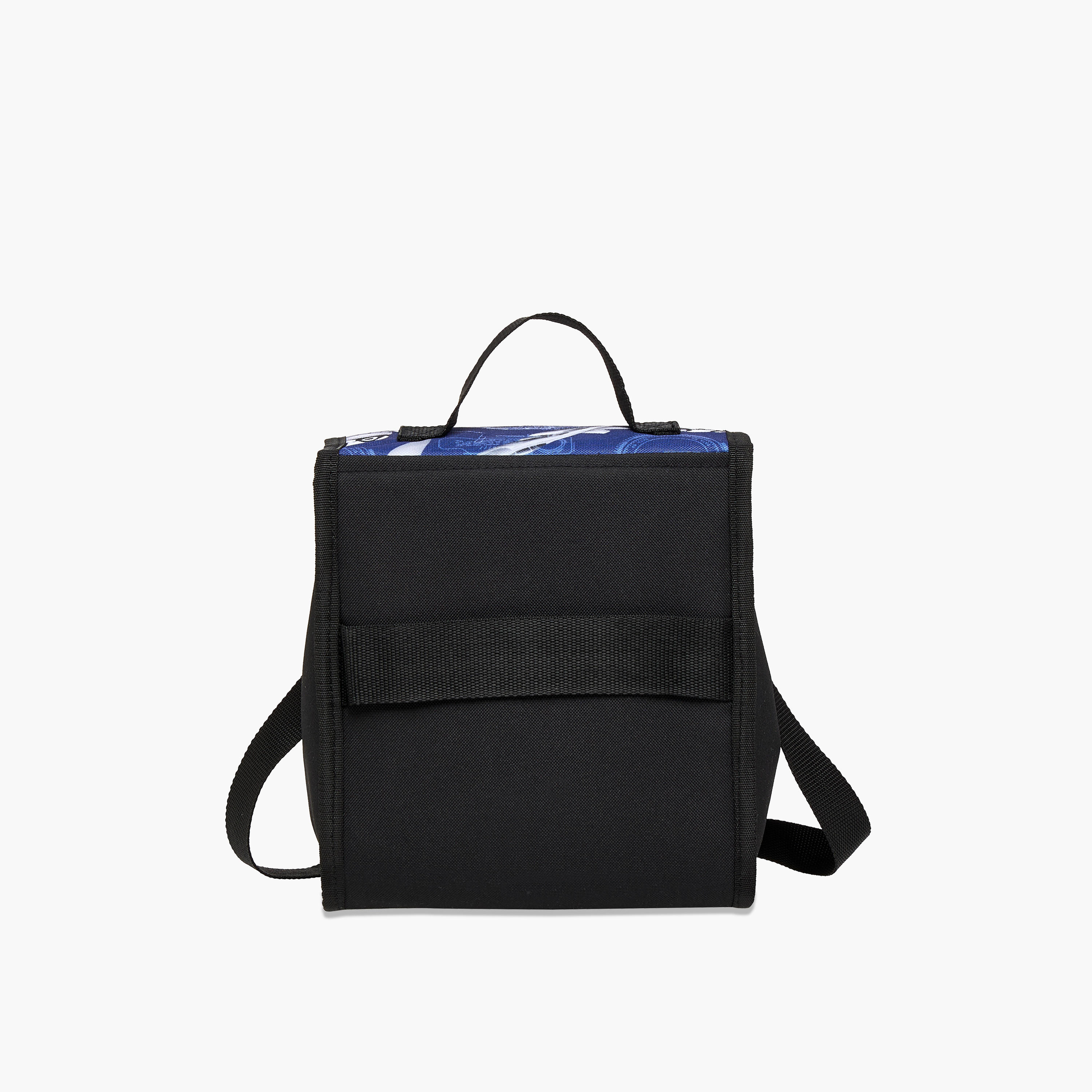 Roll Road Air Force Print Lunch Bag with Adjustable Strap and Flap Closure-school-lunchessentials-lunchbags-image-3