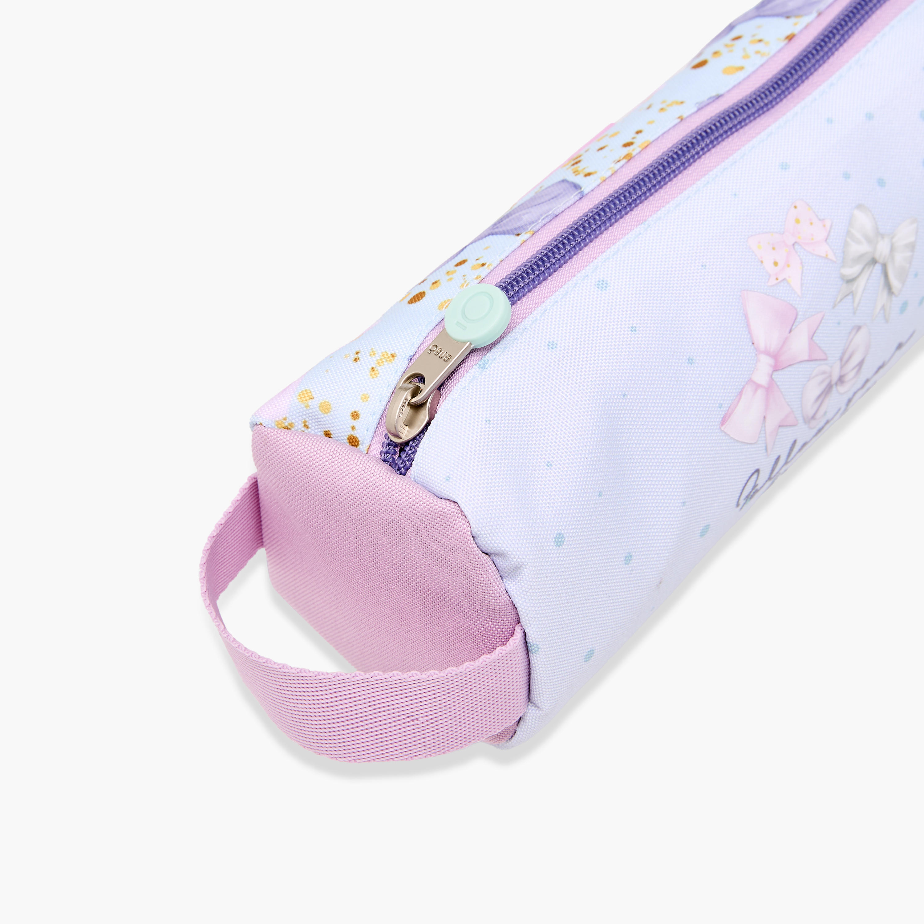 Enso Bow Print Pencil Pouch with Zip Closure-school-stationery-pencilcases-image-4