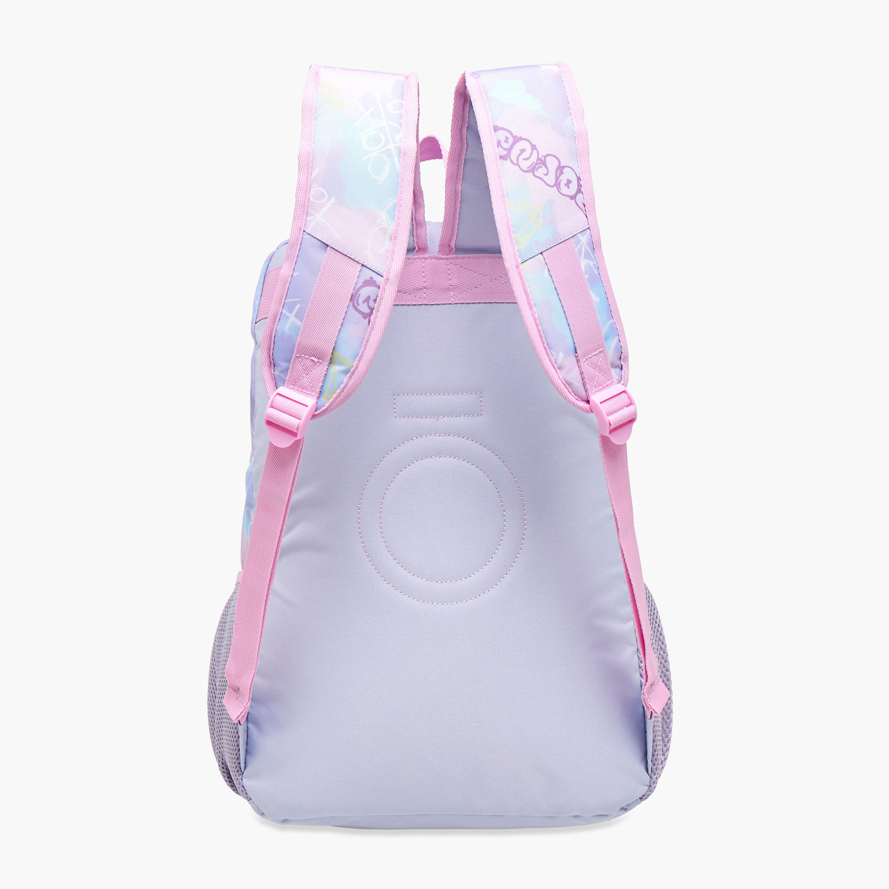 شنطة ظهر بطبعات وحمالات قابلة للتعديل وسحاب إغلاق من إنسو - 17x33x46 سم-school-bagsandbackpacks-backpacks-image-7