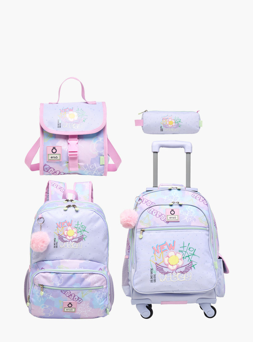 شنطة ظهر بطبعات وحمالات قابلة للتعديل وسحاب إغلاق من إنسو - 17x33x46 سم-school-bagsandbackpacks-backpacks-image-11