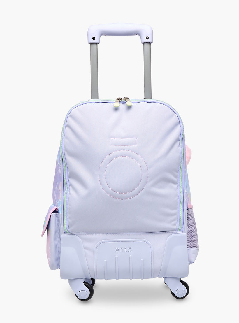 Enso Graffiti Trolley Bag for Girls 8-13 Years with Retractable Handle -school-bagsandbackpacks-trolleybags-image-8