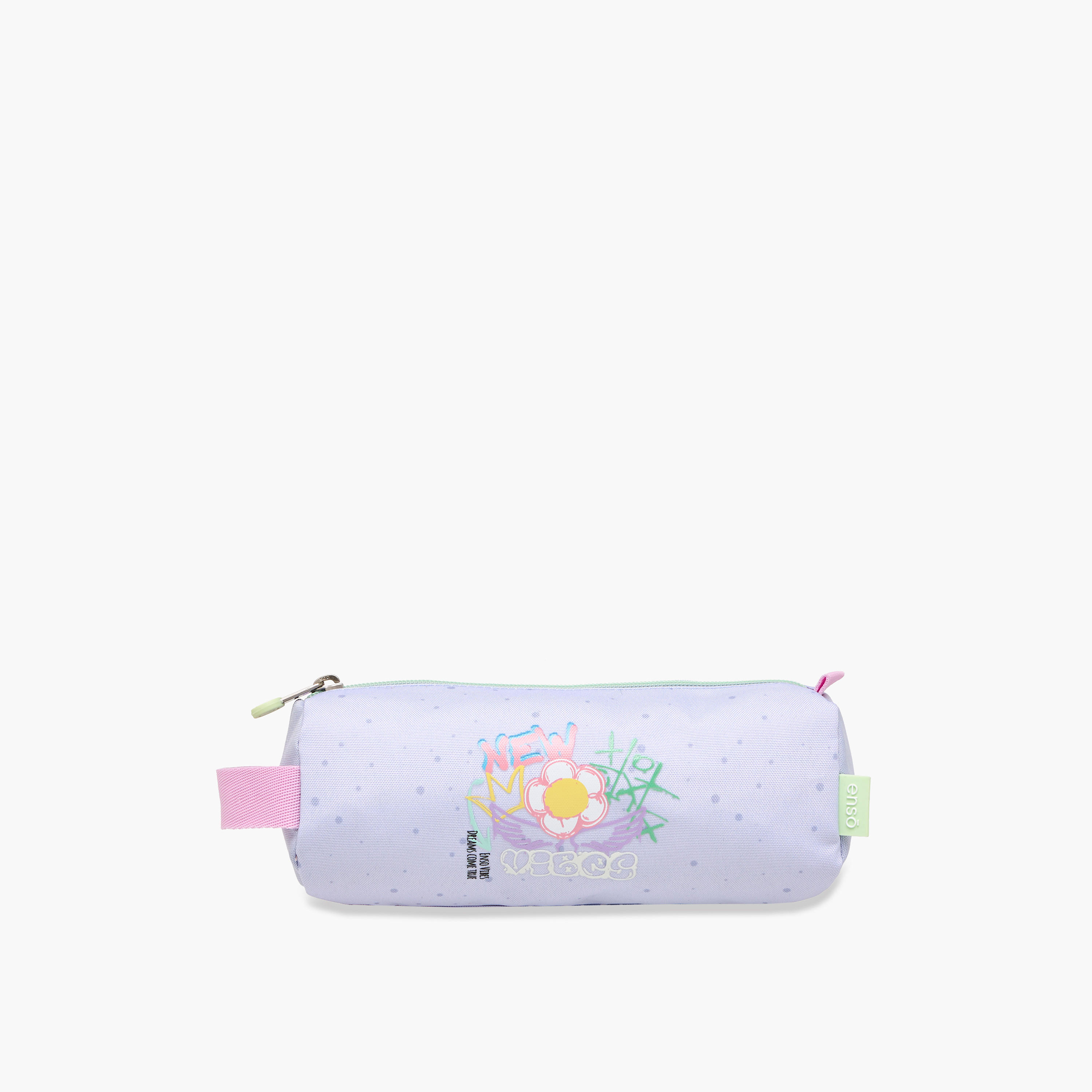 Enso Printed Pencil Pouch with Zip Closure-school-stationery-pencilcases-image-1