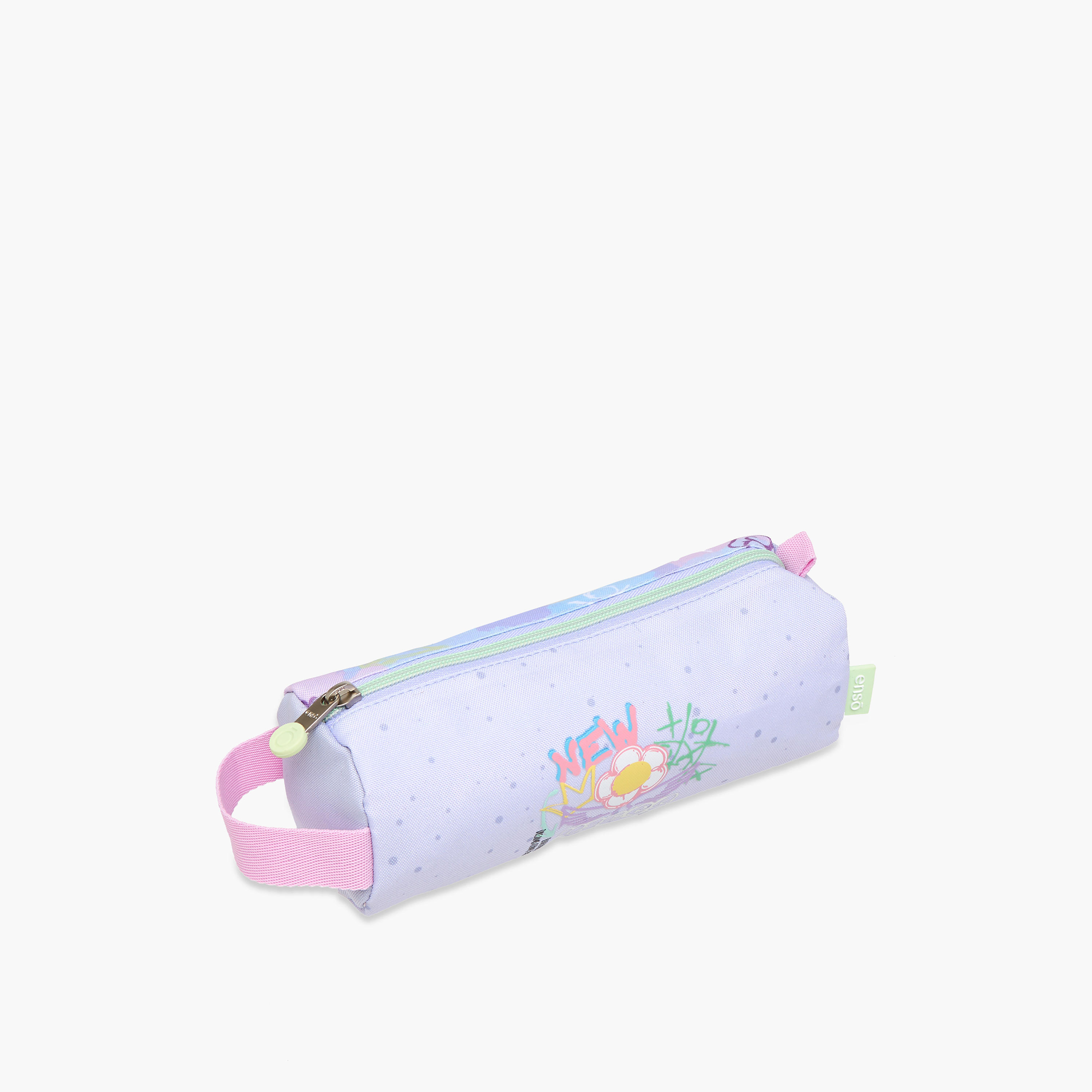Enso Printed Pencil Pouch with Zip Closure-school-stationery-pencilcases-image-2