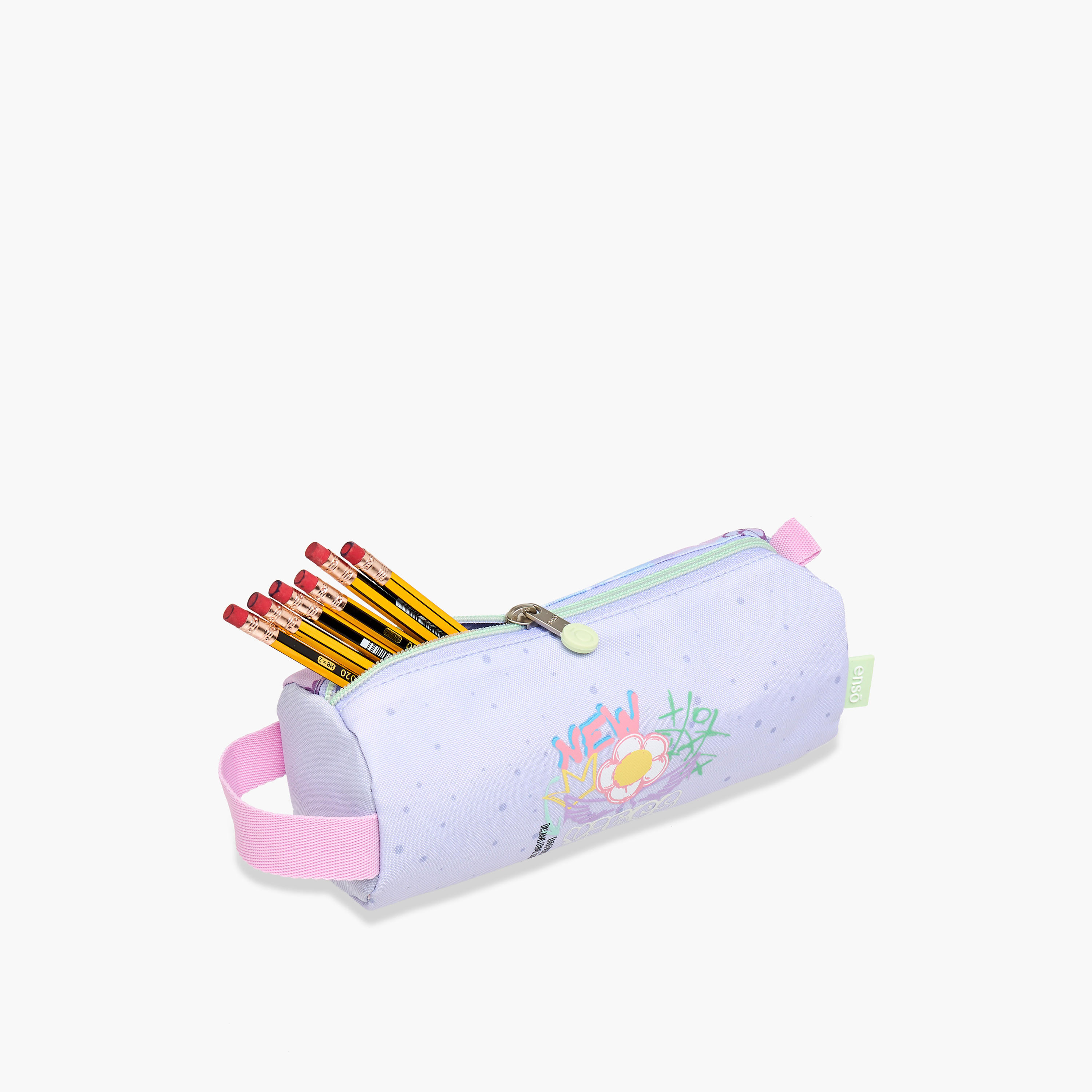 Enso Printed Pencil Pouch with Zip Closure-school-stationery-pencilcases-image-5