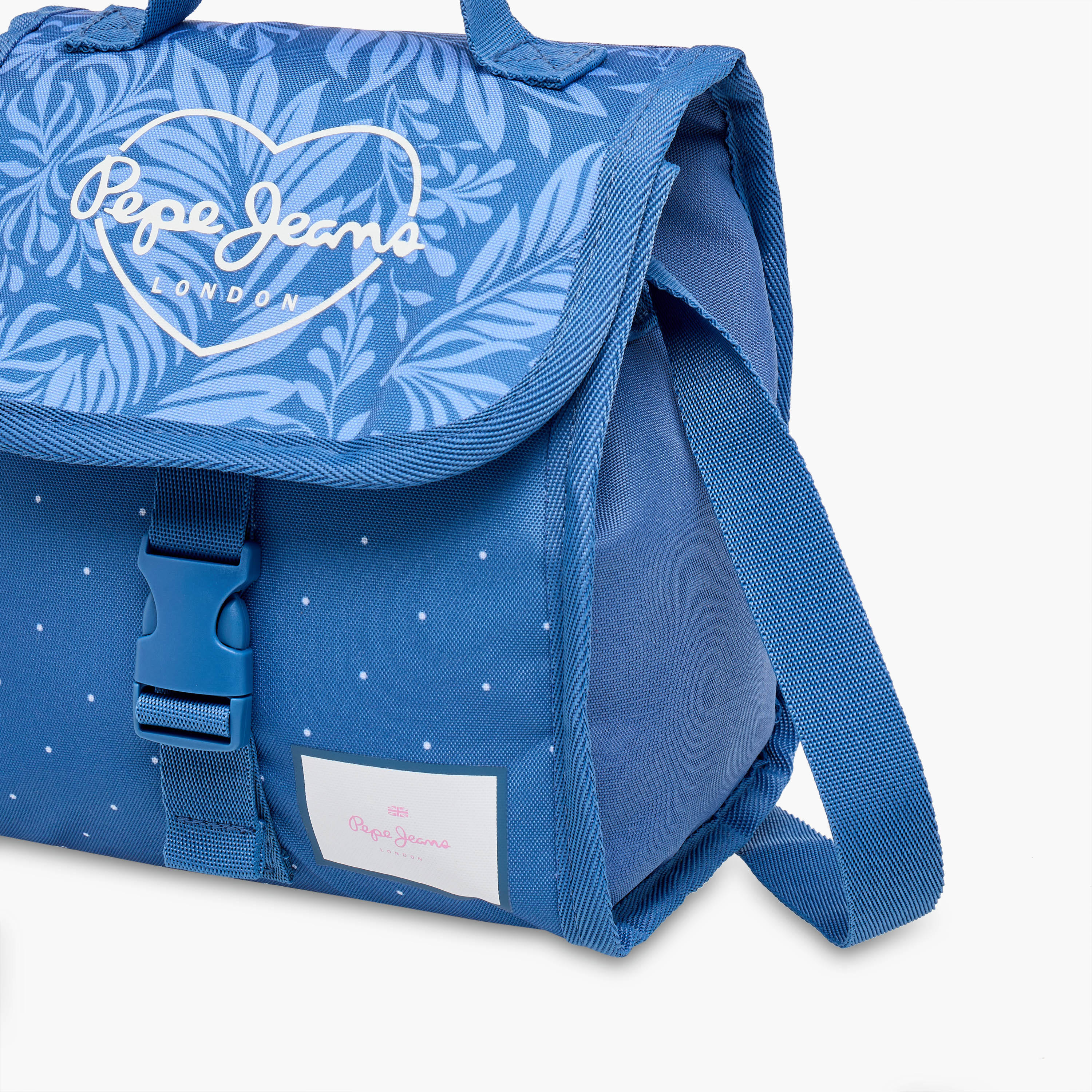 Pepe Jeans Coralie Printed Lunch Bag with Buckle Closure-school-lunchessentials-lunchbags-image-5