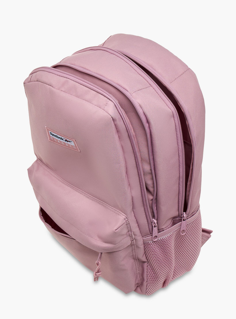 Reebok Textured Backpack with Adjustable Shoulder Straps and Zip Closure - 22x12x5 cms-school-bagsandbackpacks-backpacks-image-13