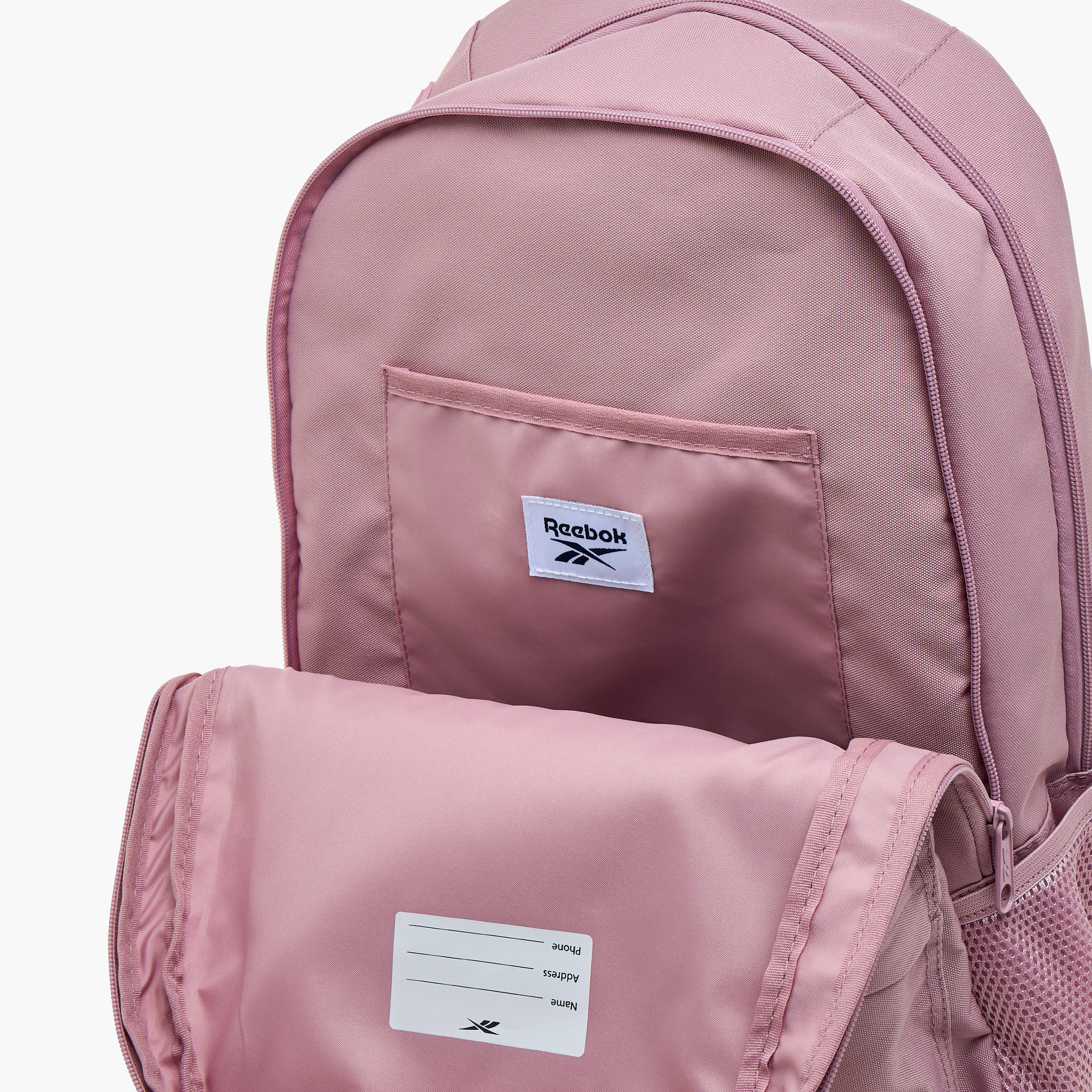 Reebok Textured Backpack with Adjustable Shoulder Straps and Zip Closure -  22x12x5 cms-school-bagsandbackpacks-backpacks-image-9
